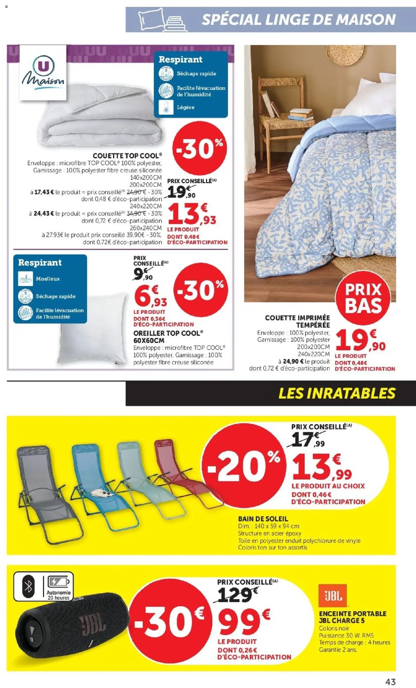 Super U catalogue - brochure valable à partir du 21/04/2026, page 43 sur 44