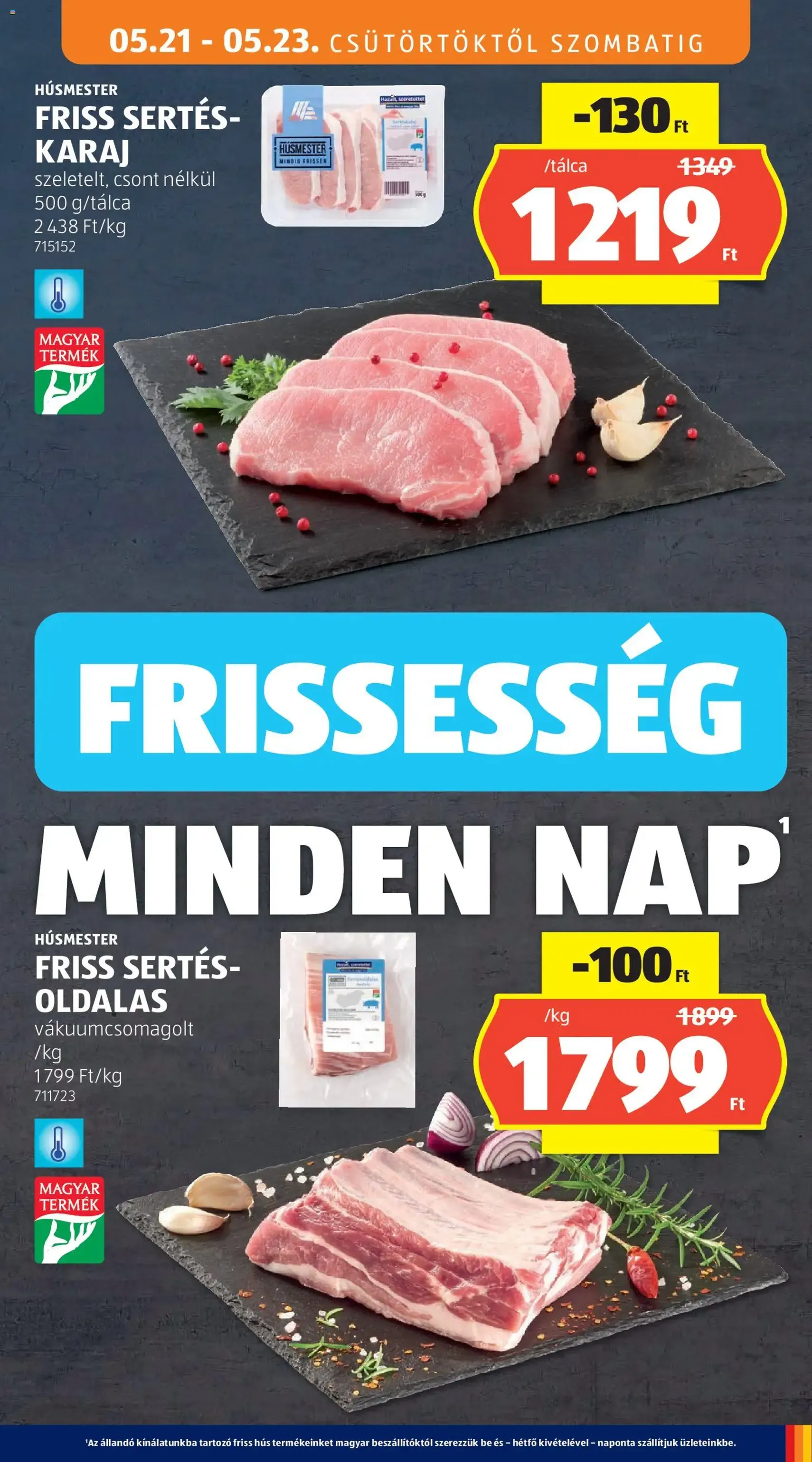 Aldi akciós újság - 2026.05.21. érvényes szórólap 15 oldal 65 oldalból