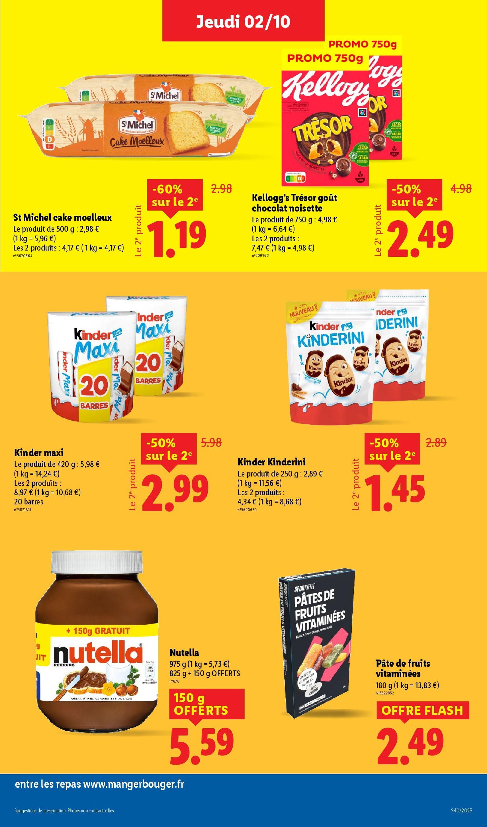 LIDL catalogue semaine 40 - brochure valable à partir du 02/10/2025, page 19 sur 76 LIDL catalogue semaine 40 - brochure valable à partir du 02/10/2025, page 19 sur 76