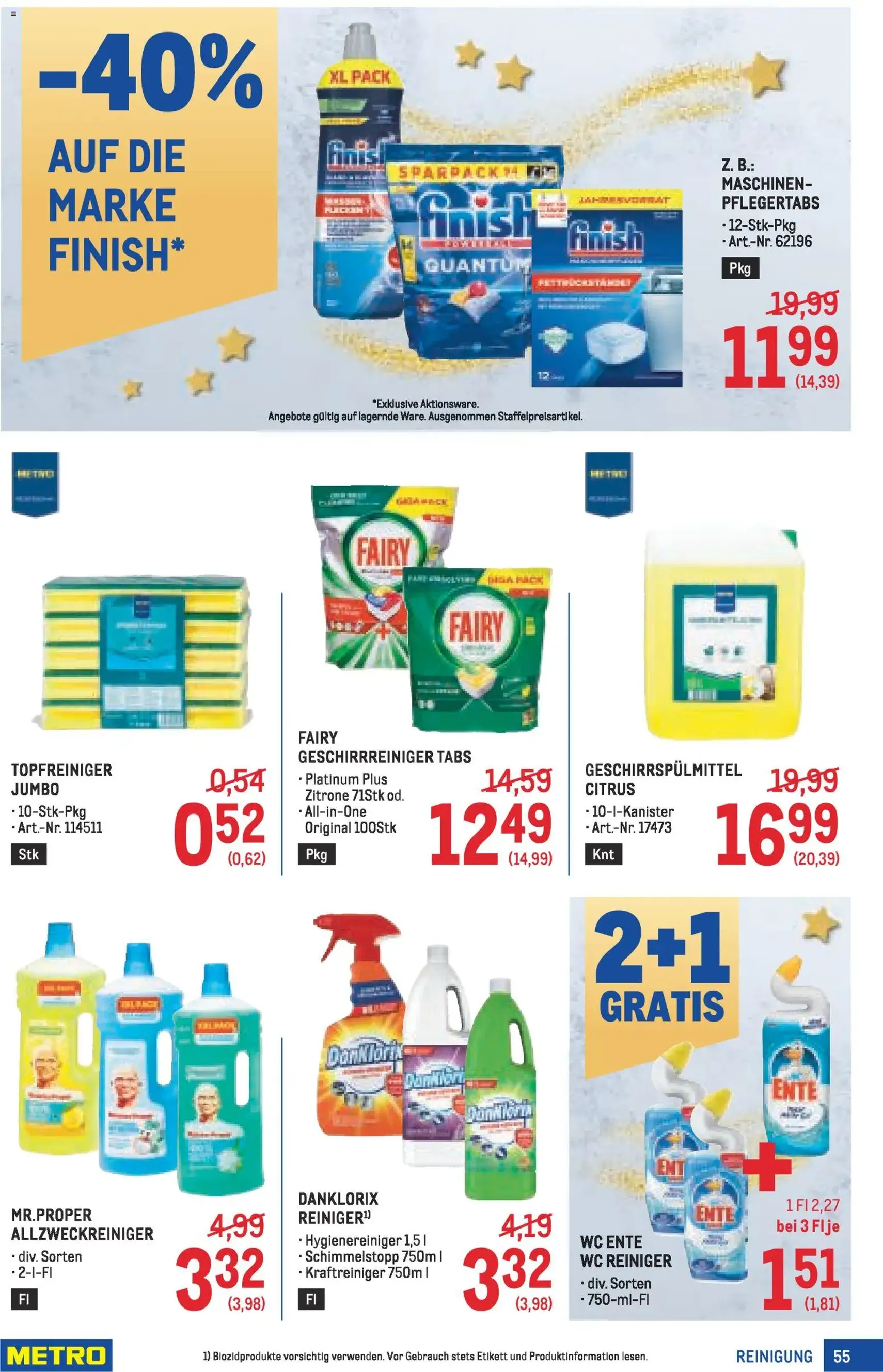 Metro angebote Profi - Gültiger Prospekt ab 13.11.2025, Seite 55 von insgesamt 64