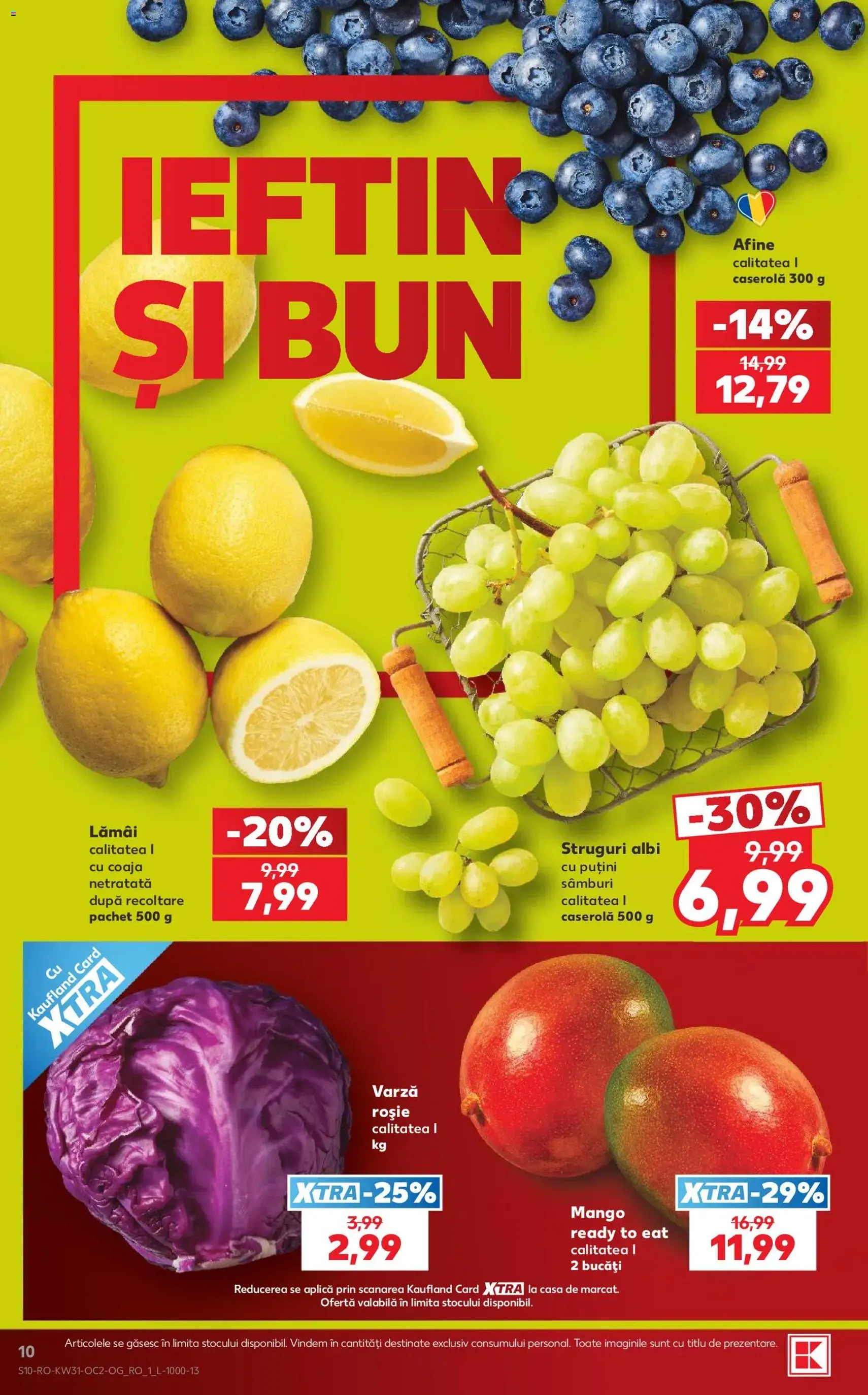 Kaufland RO akciós újság - 2026.07.29. érvényes szórólap 10 oldal 64 oldalból