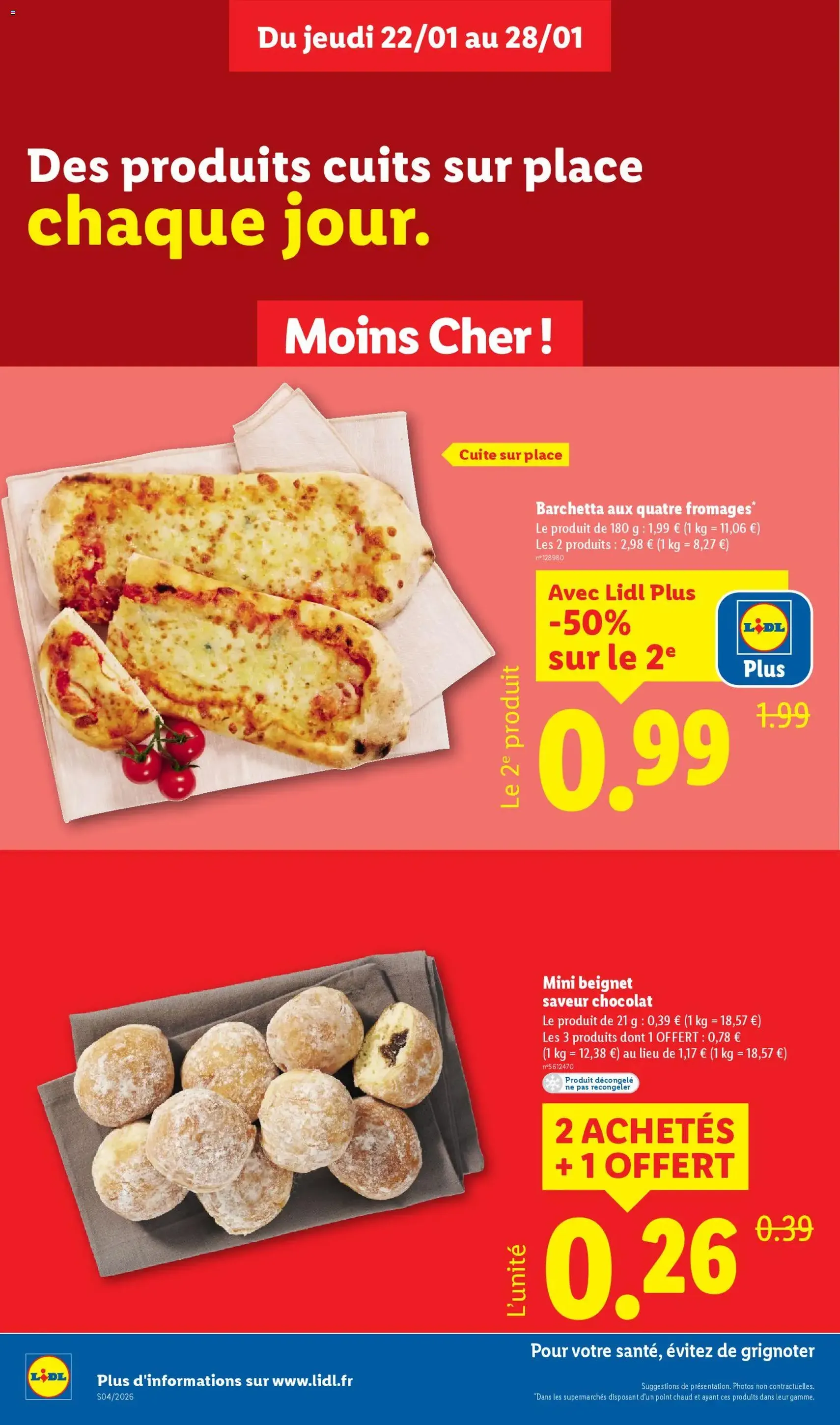 LIDL catalogue semaine 4 - brochure valable à partir du 22/01/2026, page 8 sur 79
