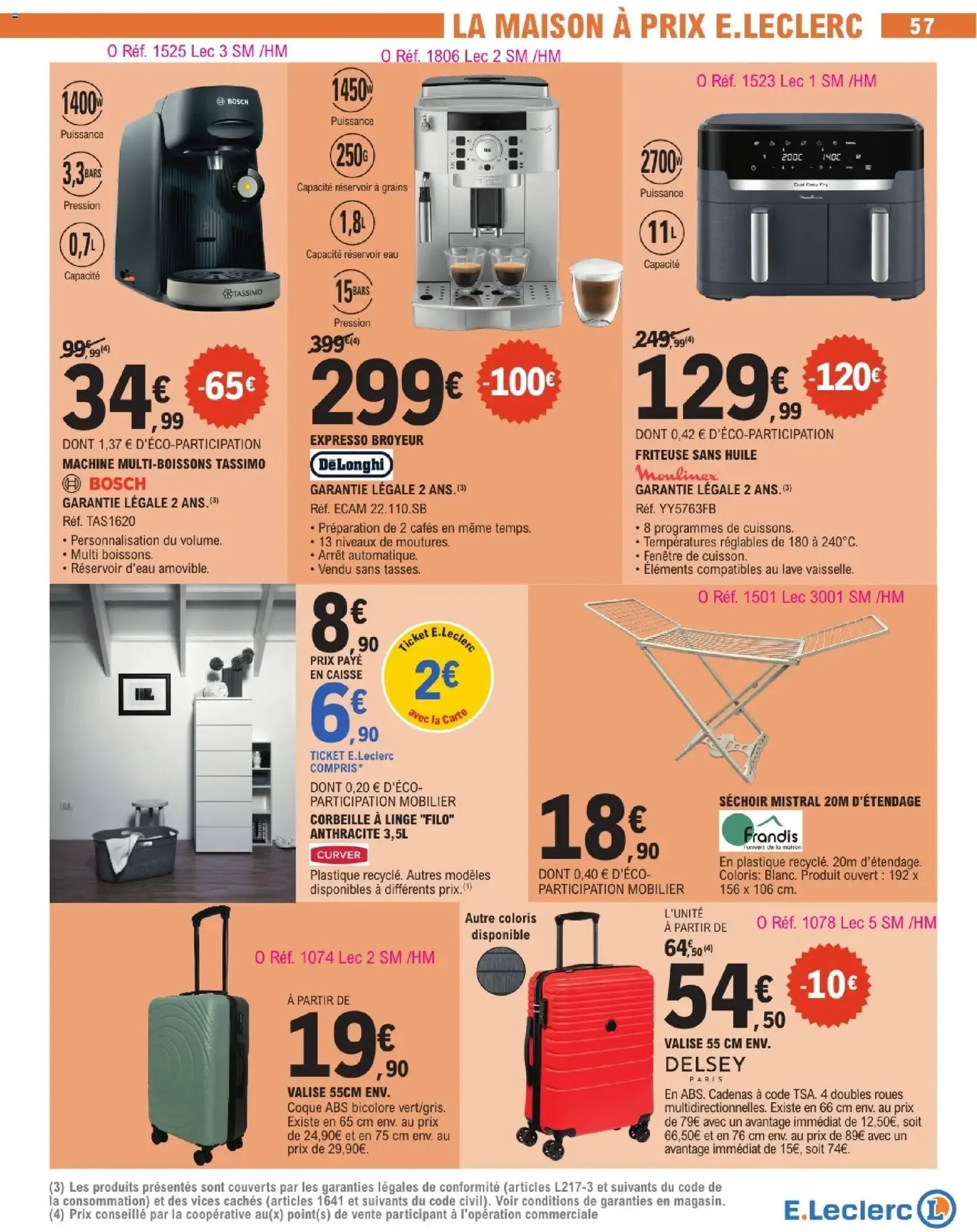 E.Leclerc catalogue de la semaine 22 - brochure valable à partir du 26/05/2026, page 57 sur 66