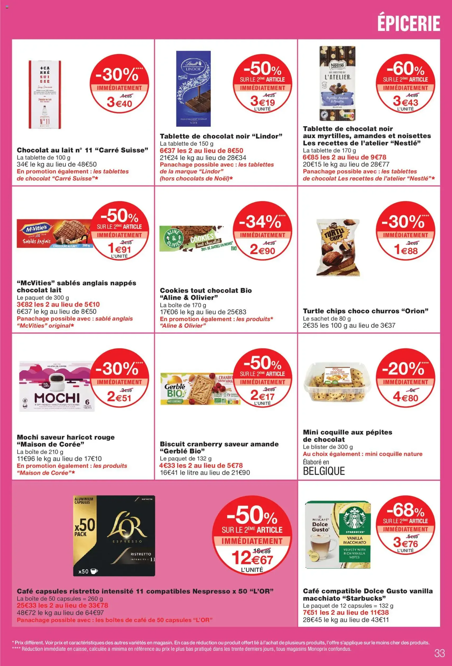 Monoprix catalogue - brochure valable à partir du 22/09/2026, page 33 sur 64
