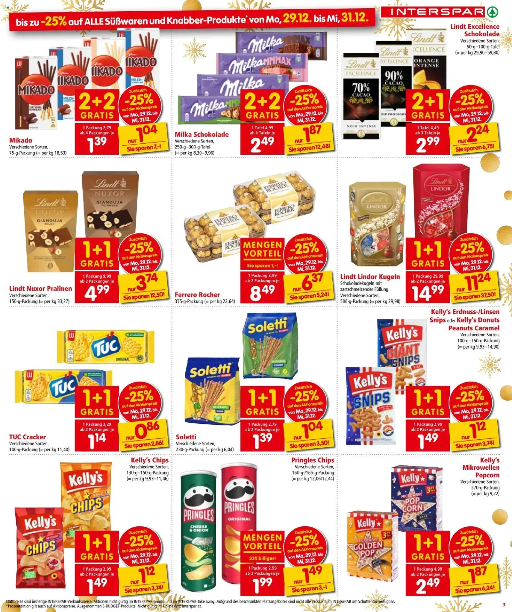 Interspar Flugblatt - Gültiger Prospekt ab 23.12.2025, Seite 3 von insgesamt 16