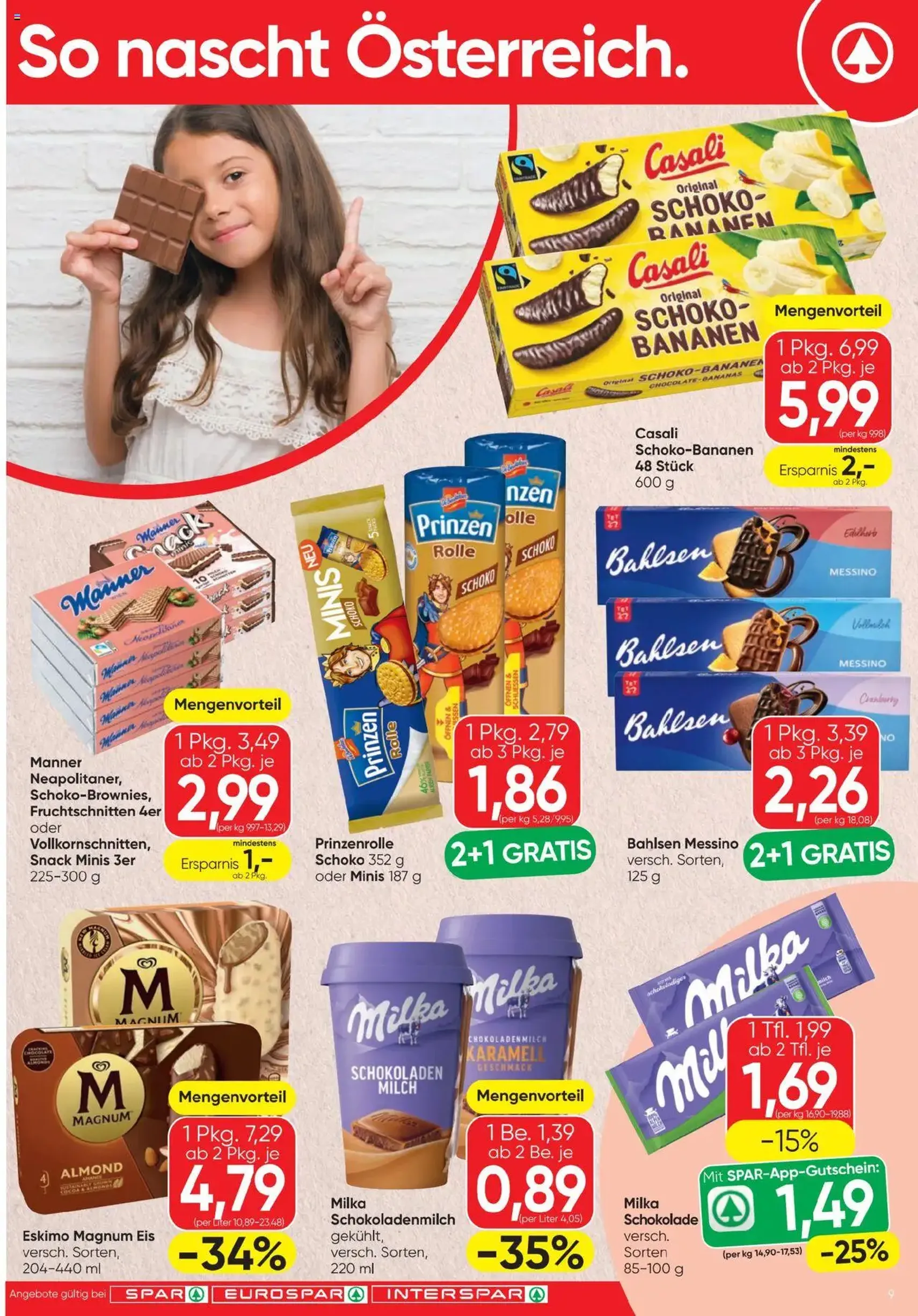 Spar Flugblatt - Gültiger Prospekt ab 28.08.2025, Seite 9 von insgesamt 20 Spar Flugblatt - Gültiger Prospekt ab 28.08.2025, Seite 9 von insgesamt 20