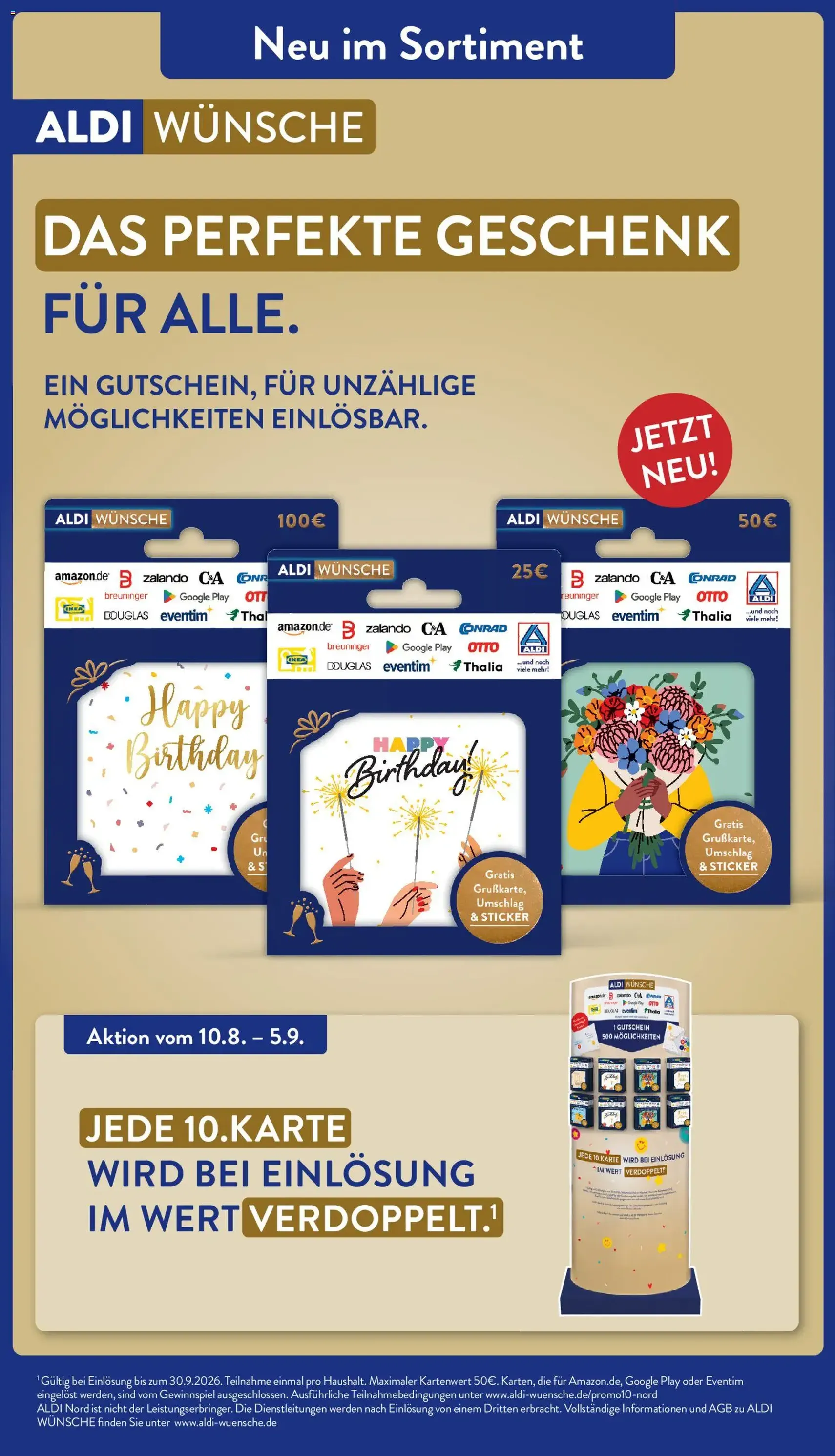 Aldi Prospekt - Gültiger Prospekt ab 24.08.2026, Seite 38 von insgesamt 43