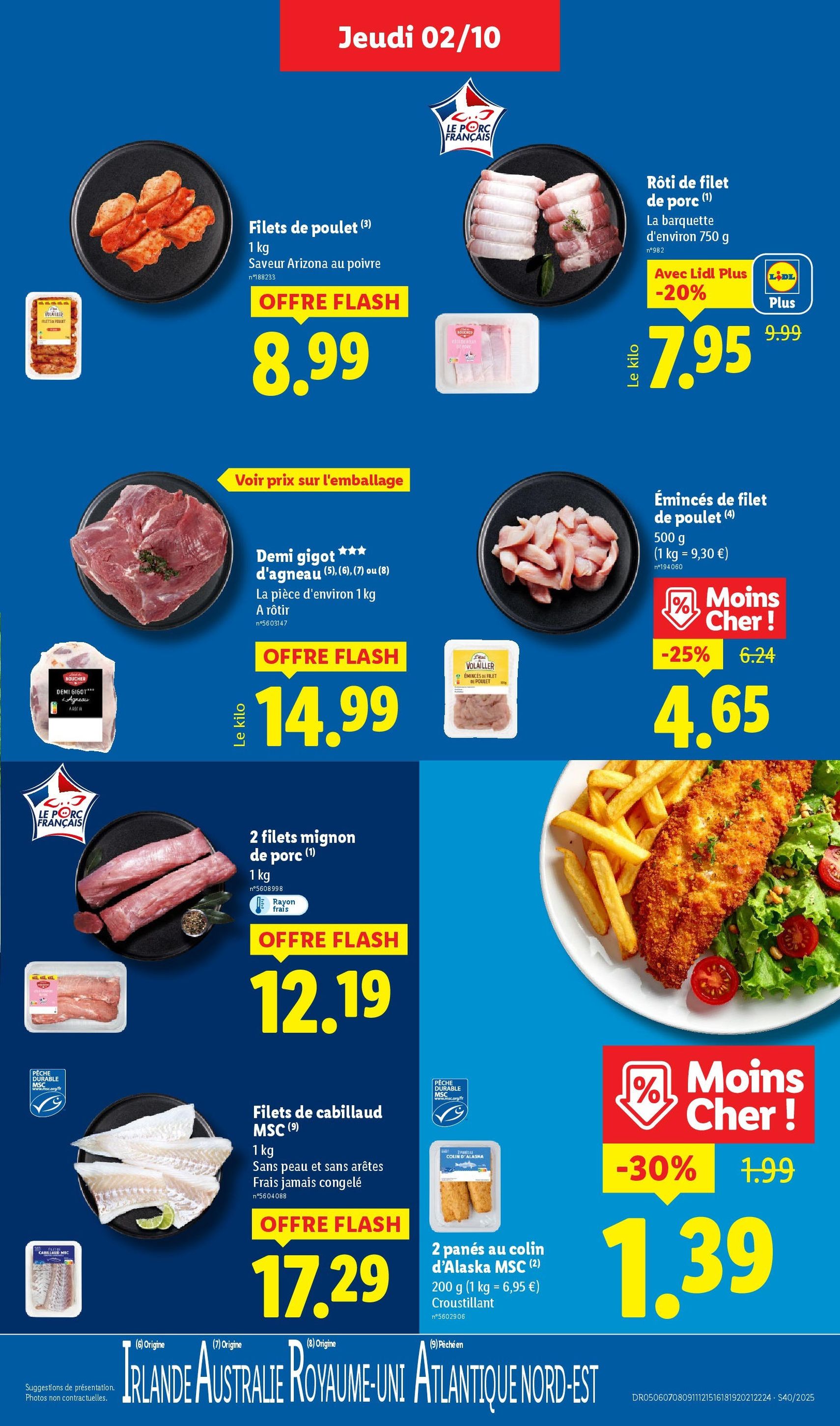 LIDL catalogue semaine 40 - brochure valable à partir du 02/10/2025, page 9 sur 76 LIDL catalogue semaine 40 - brochure valable à partir du 02/10/2025, page 9 sur 76