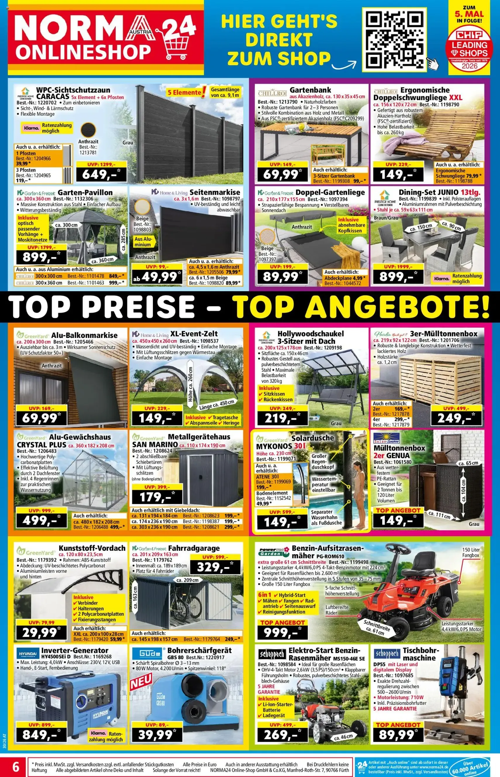 Norma Flugblatt - Gültiger Prospekt ab 20.07.2026, Seite 6 von insgesamt 21