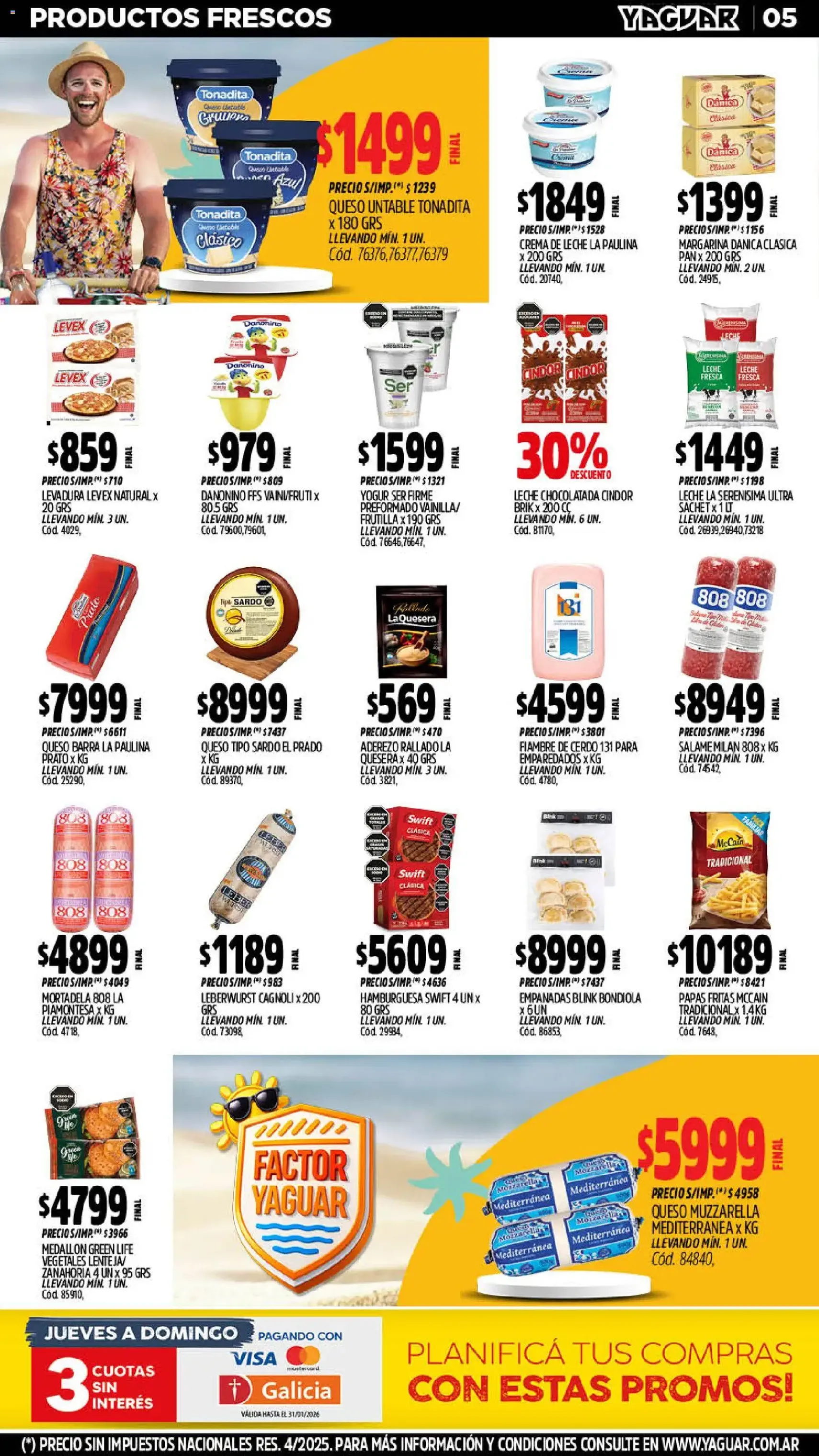 Yaguar catálogo - folleto válido desde 05/01/2026 página 5 de 19