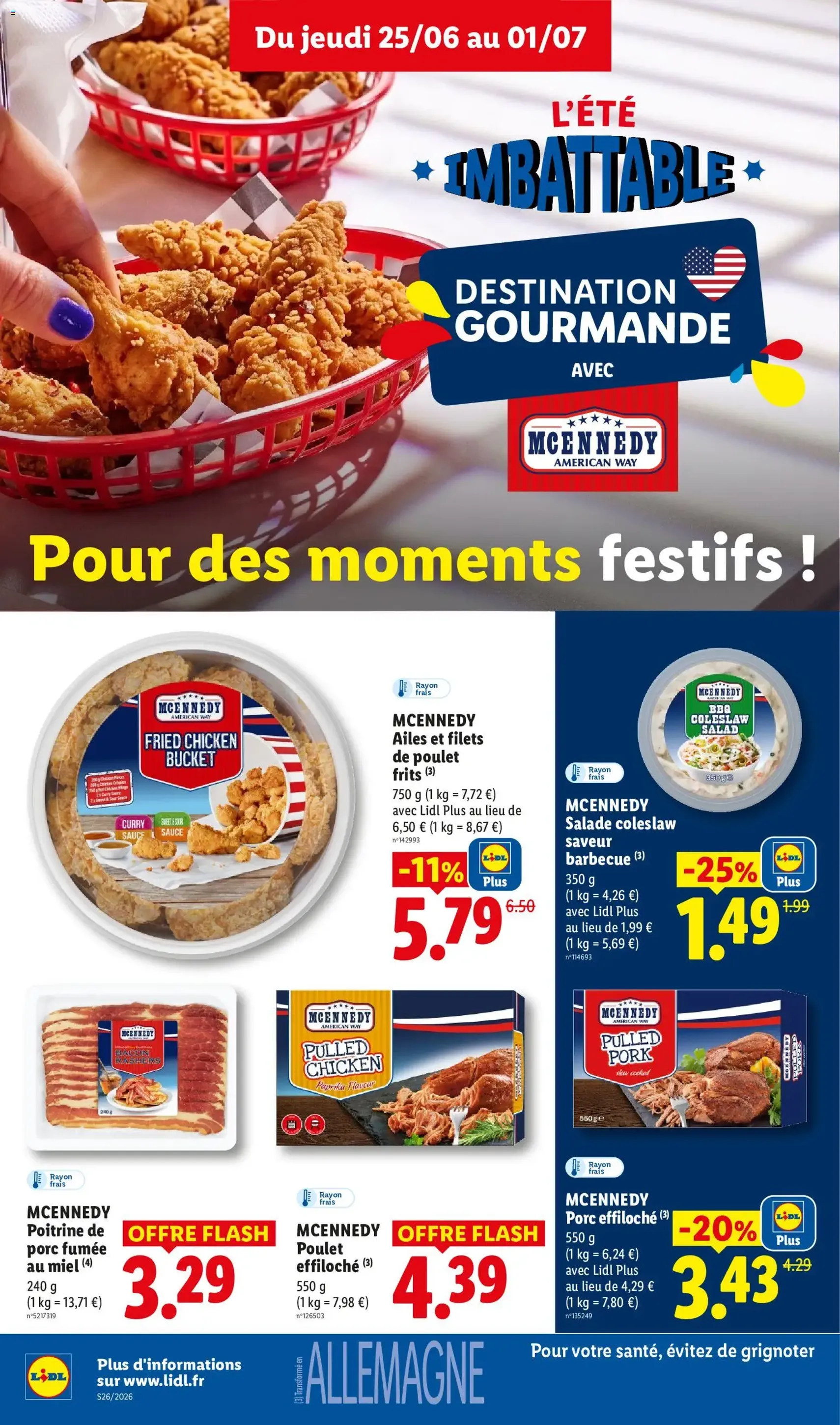 LIDL catalogue - brochure valable à partir du 25/06/2026, page 20 sur 72
