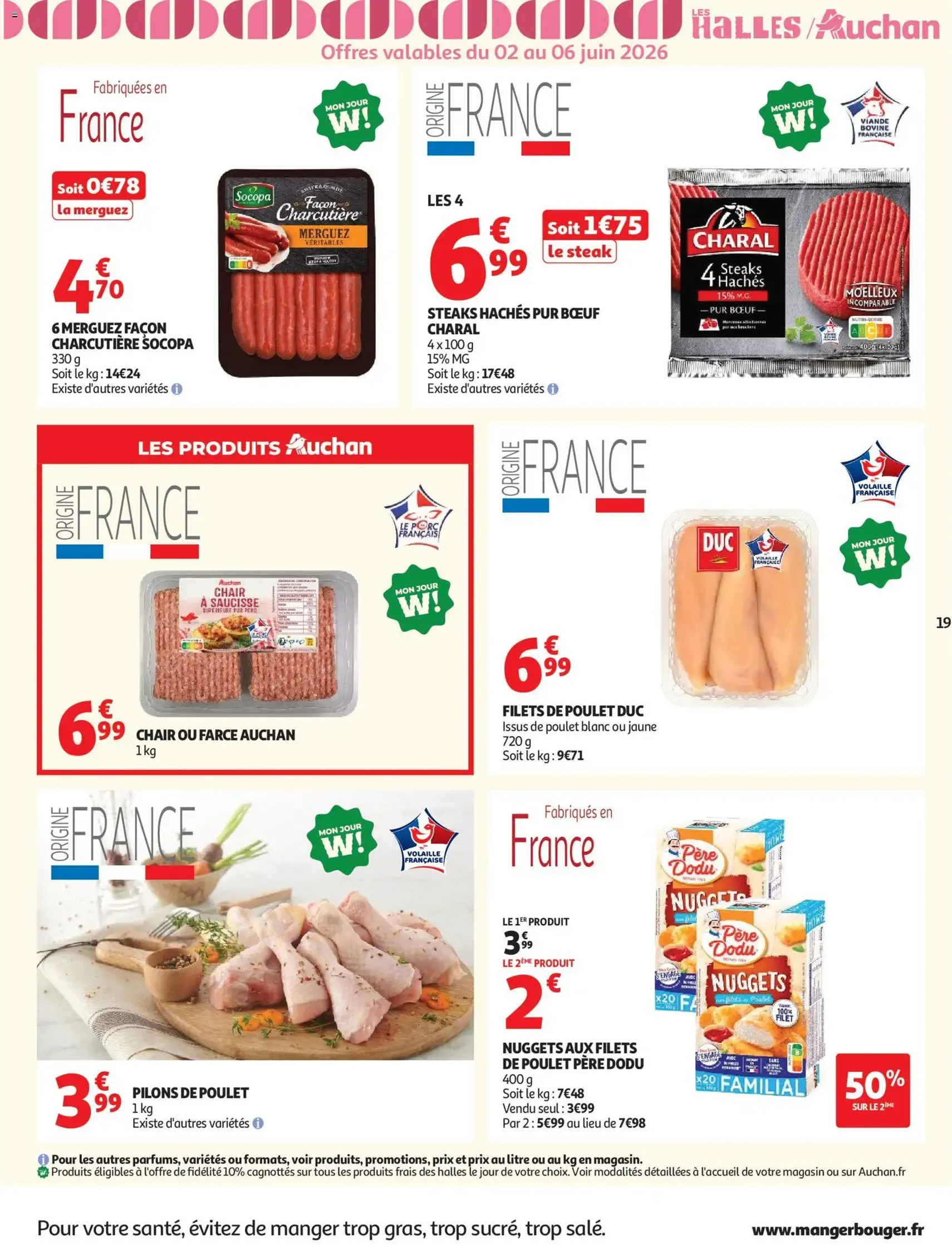 Auchan folder / publicité - geldige folder vanaf 02/06/2026 pagina 19 van 60