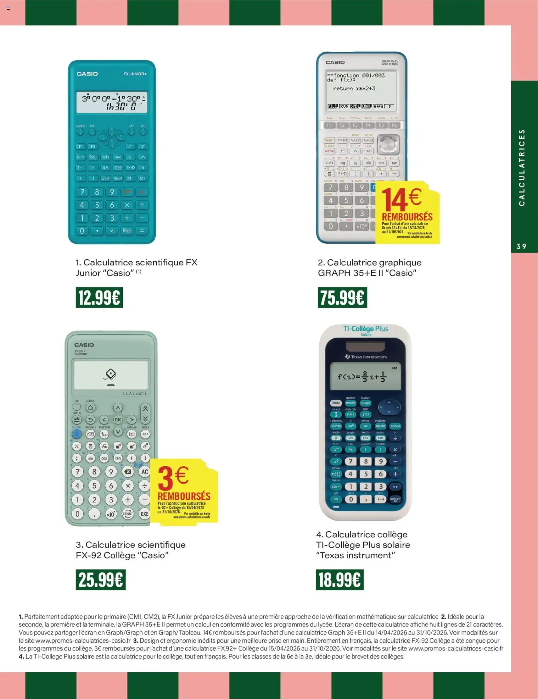 Monoprix - Guide de rentree - brochure valable à partir du 04/08/2026, page 39 sur 42