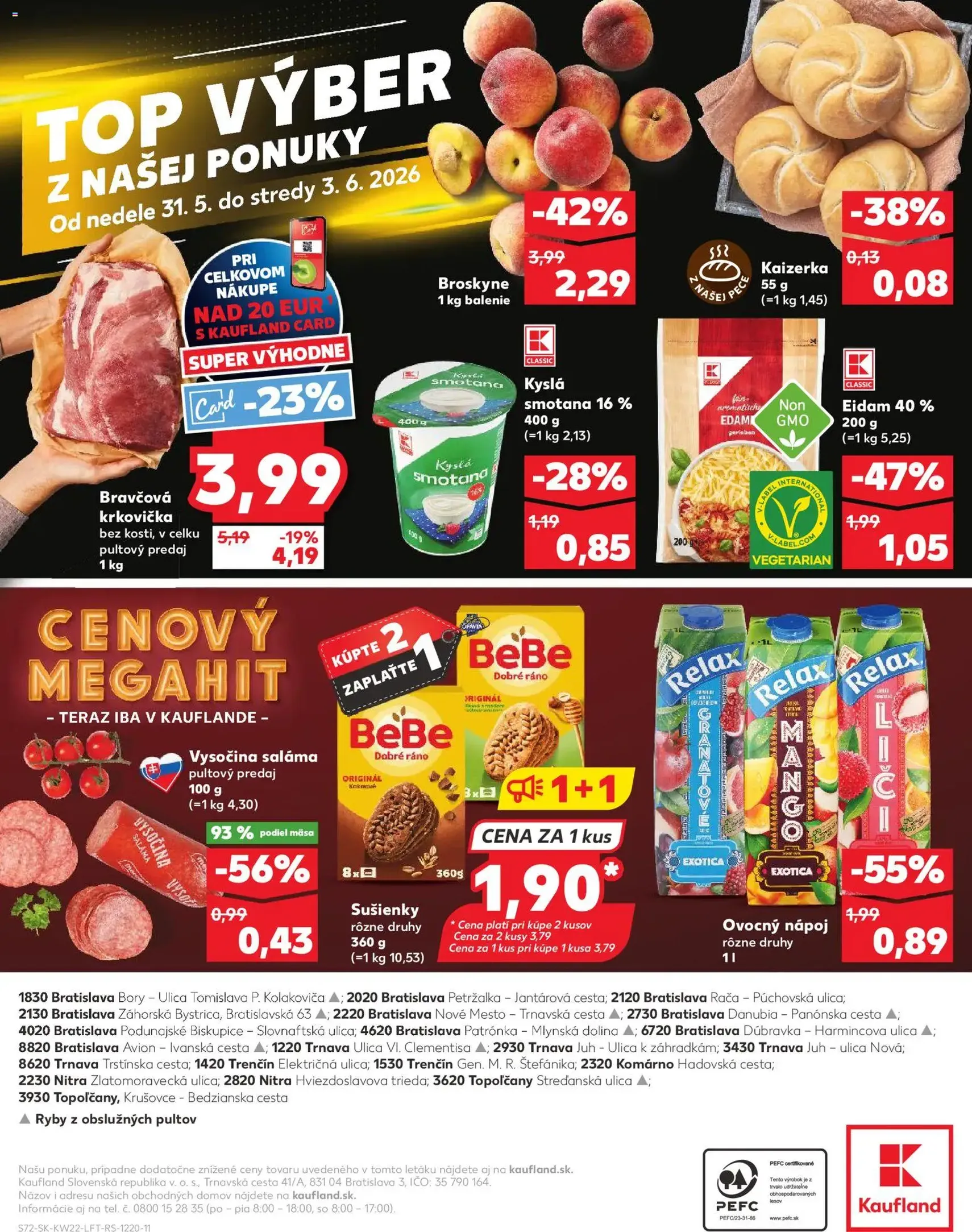 Kaufland SK akciós újság - 2026.05.28. érvényes szórólap 72 oldal 72 oldalból