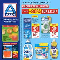 Aldi - Catalogue de la semaine 9 - Prévisualisation du catalogue valable à partir du 24/02/2026