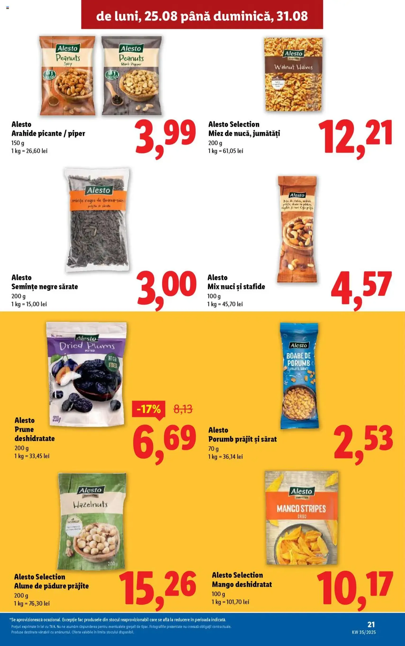 Catalog Lidl - cataloage valabile începând cu 25.08.2025 pagina 21 din 74 Catalog Lidl - cataloage valabile începând cu 25.08.2025 pagina 21 din 74