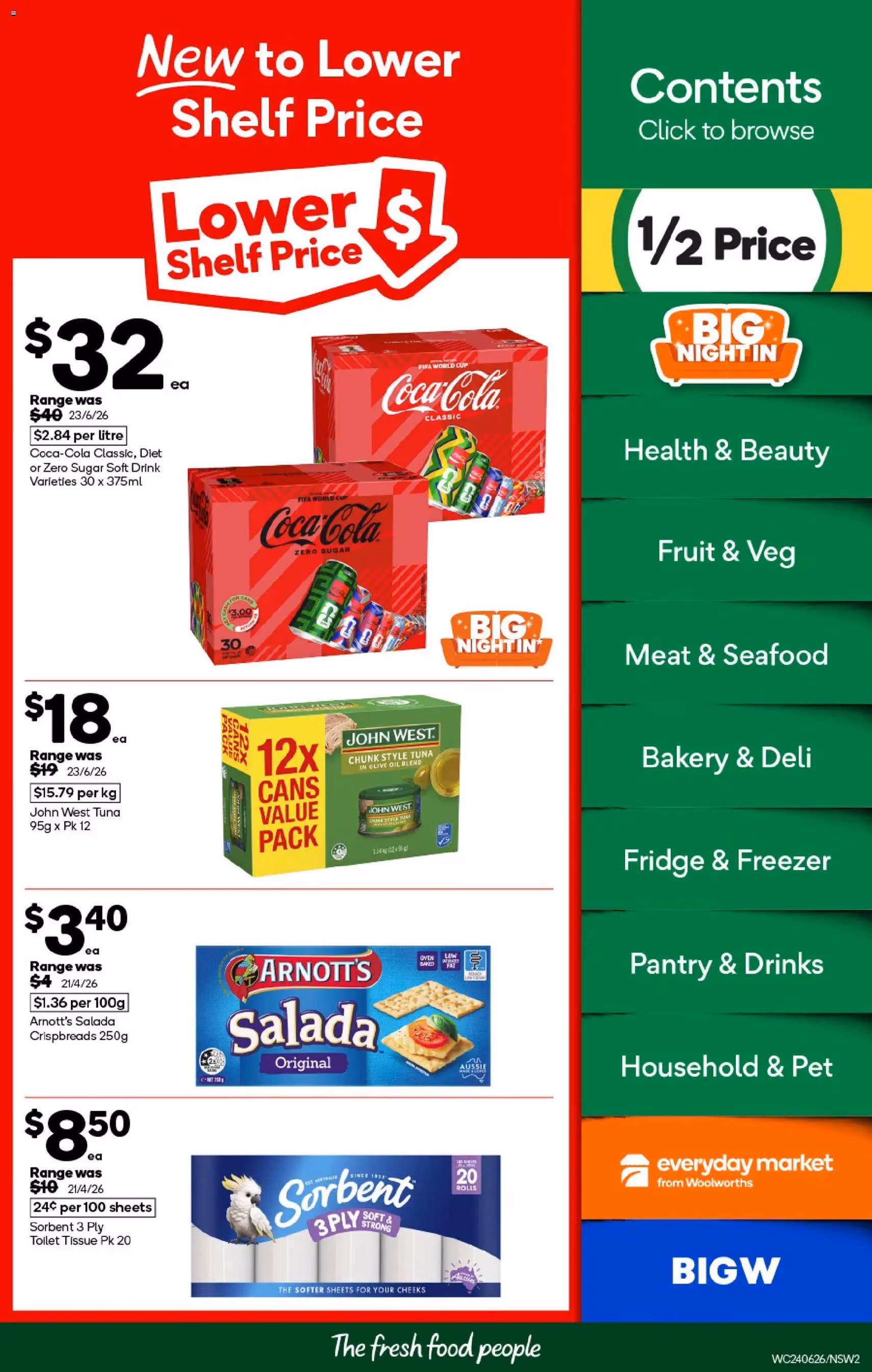 Woolworths catalogue - valid flyer from 24/06/2026, page 2 of 46