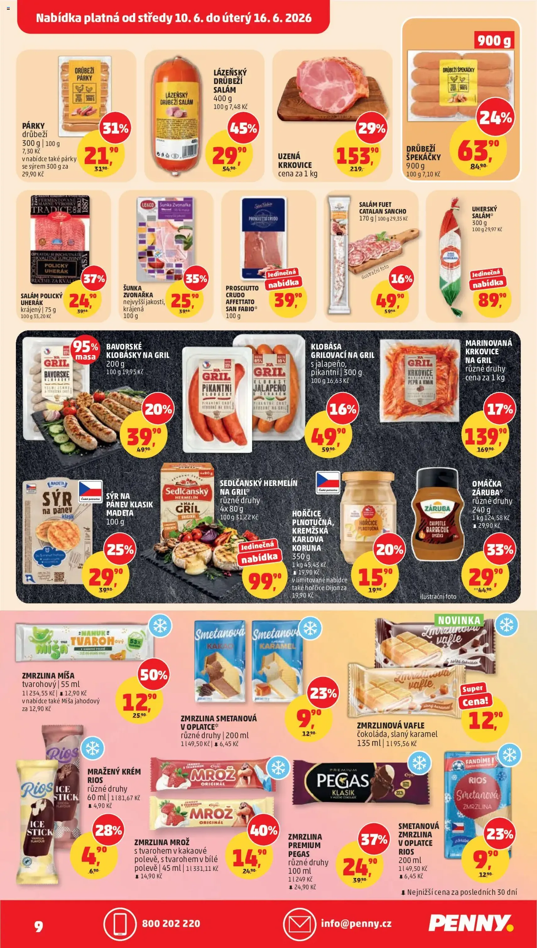 Penny Market leták - platný leták od 10.06.2026 strana 9 z 36