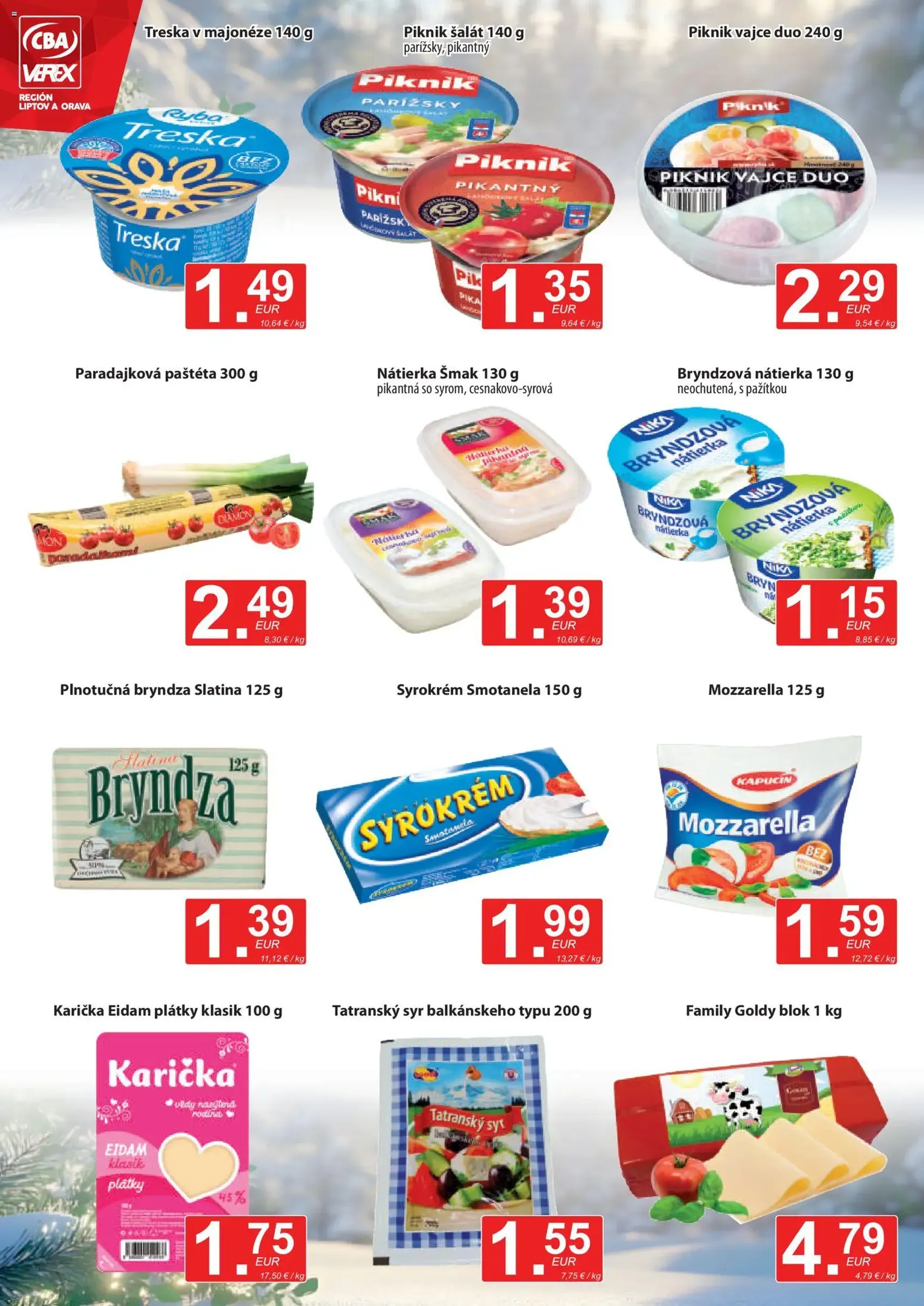 CBA Verex leták - platný leták od 22.01.2026 strana 4 z 12