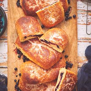 Recipe preview Blueberry buns