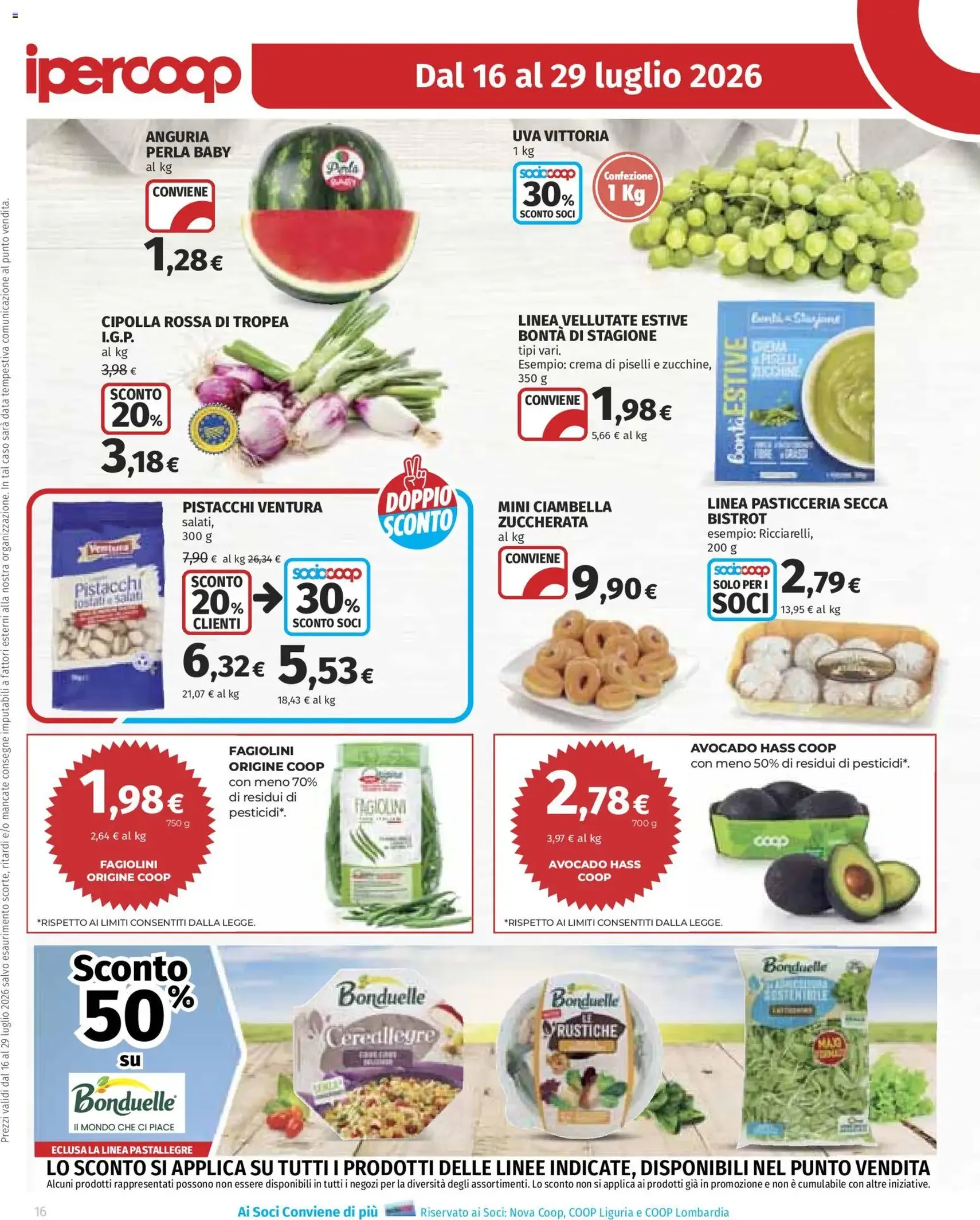 Ipercoop volantino - volantino valido dal 16/07/2026 pagina 16 di 50