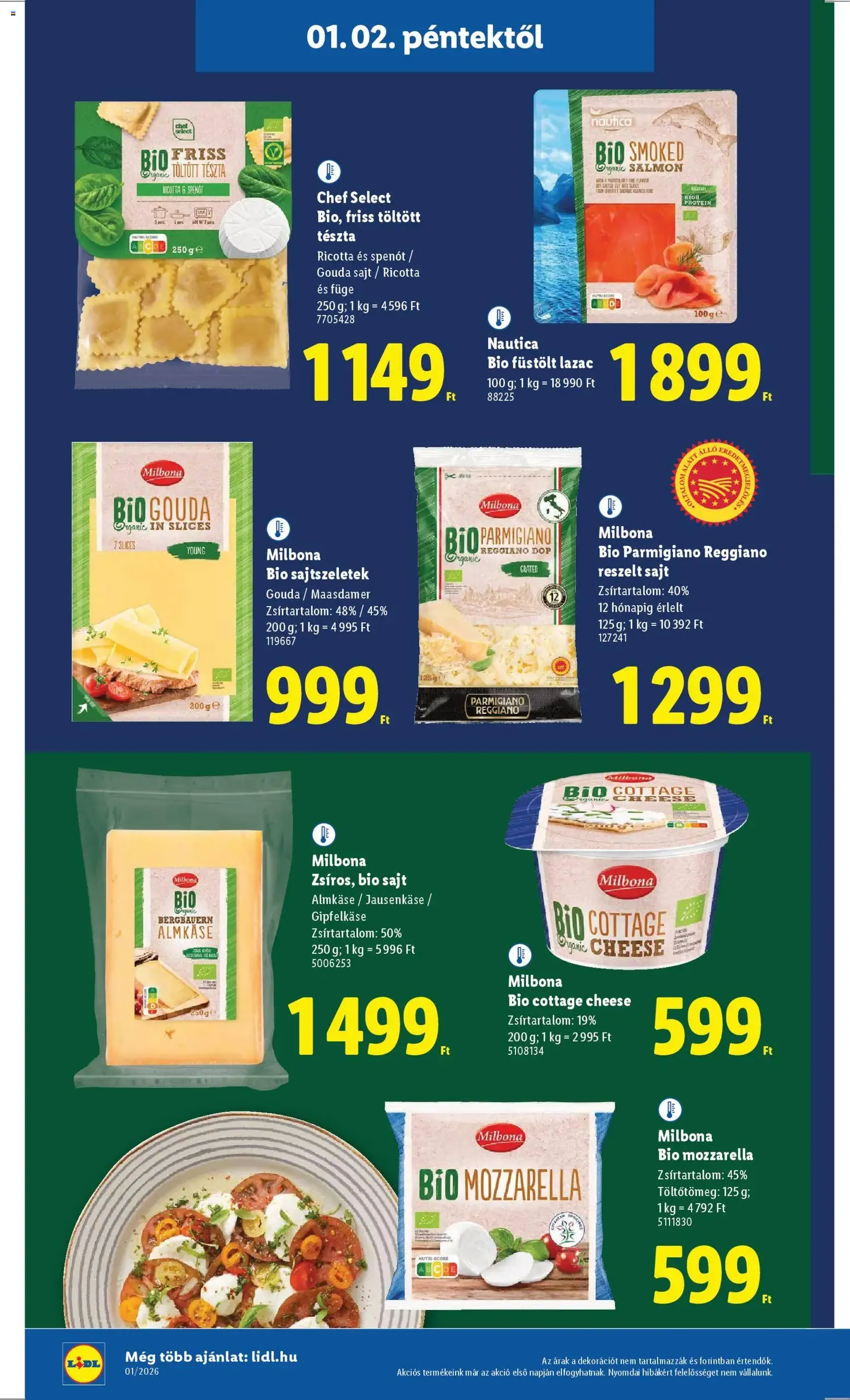 Lidl Akciós újság - 2026.01.02. érvényes szórólap 16 oldal 62 oldalból