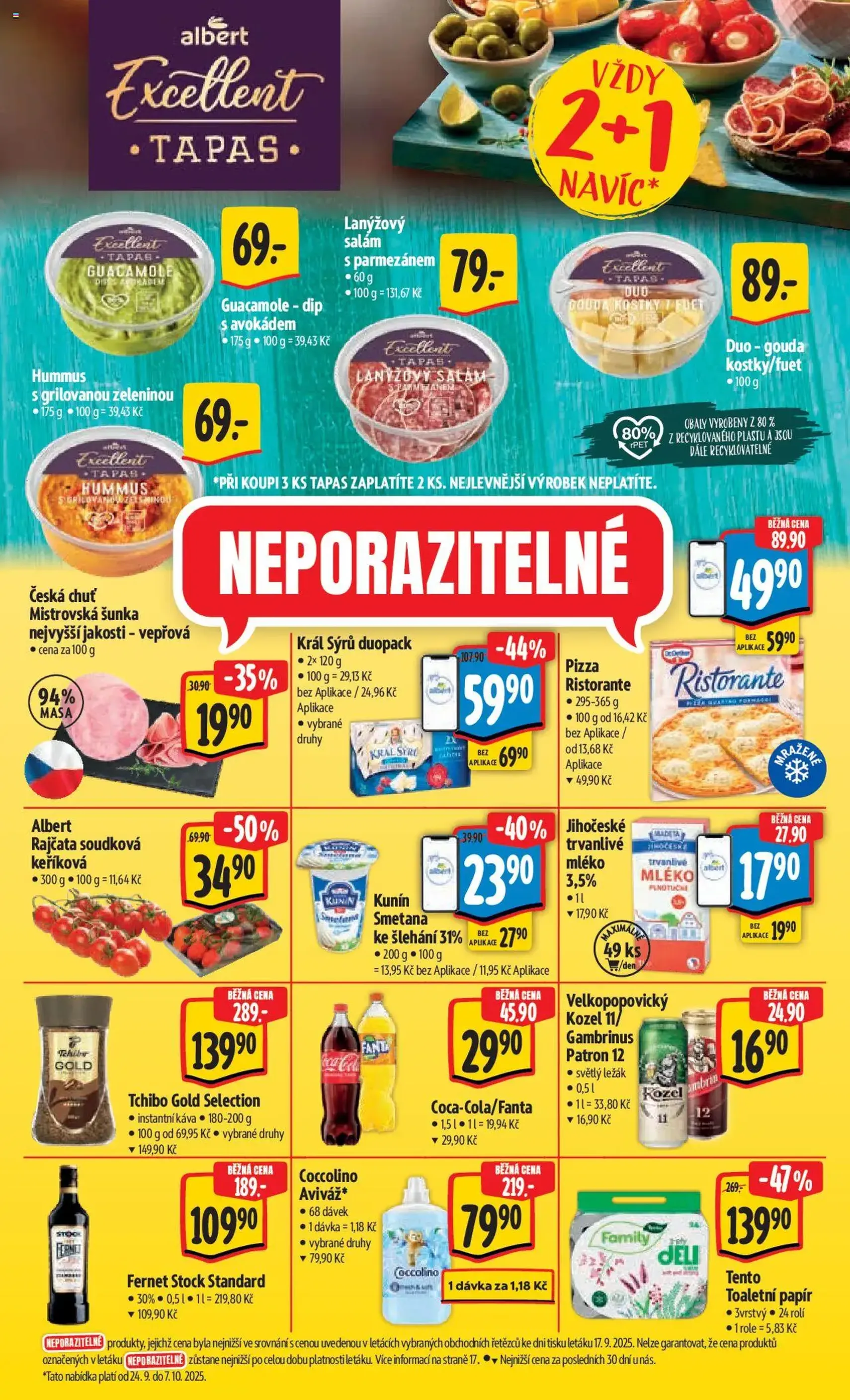 Albert leták - Hypermarket - platný leták od 24.09.2025 strana 52 z 52