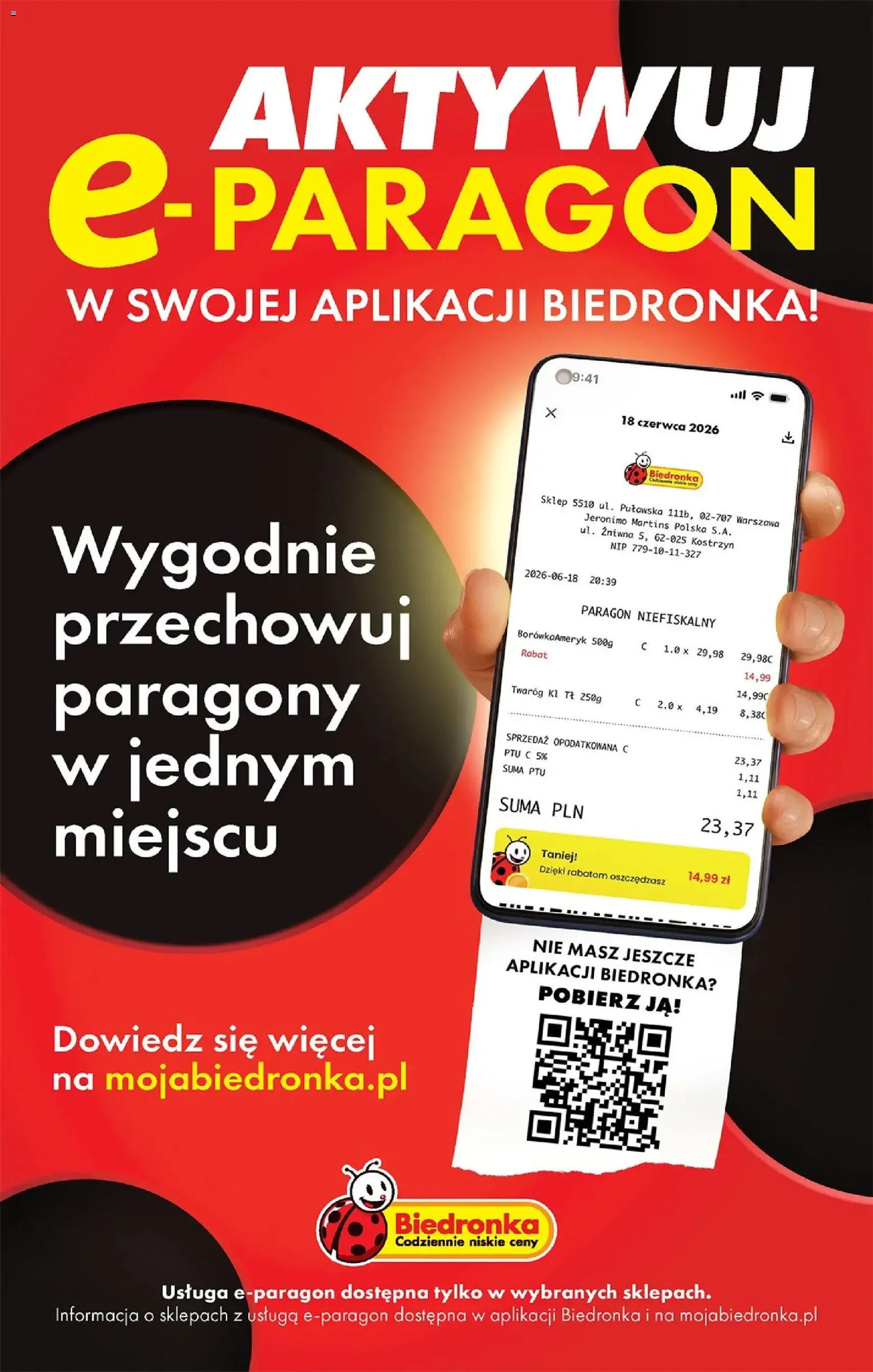 Biedronka gazetka od poniedziałku - ważny gazetka od 03.08.2026 strona 52 z 81