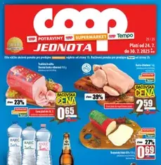 COOP Jednota leták - náhľad letáku platný od 24.07.2025