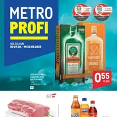 Metro Angebote Profi - Prospekt Vorschau gültig ab 07.08.2025