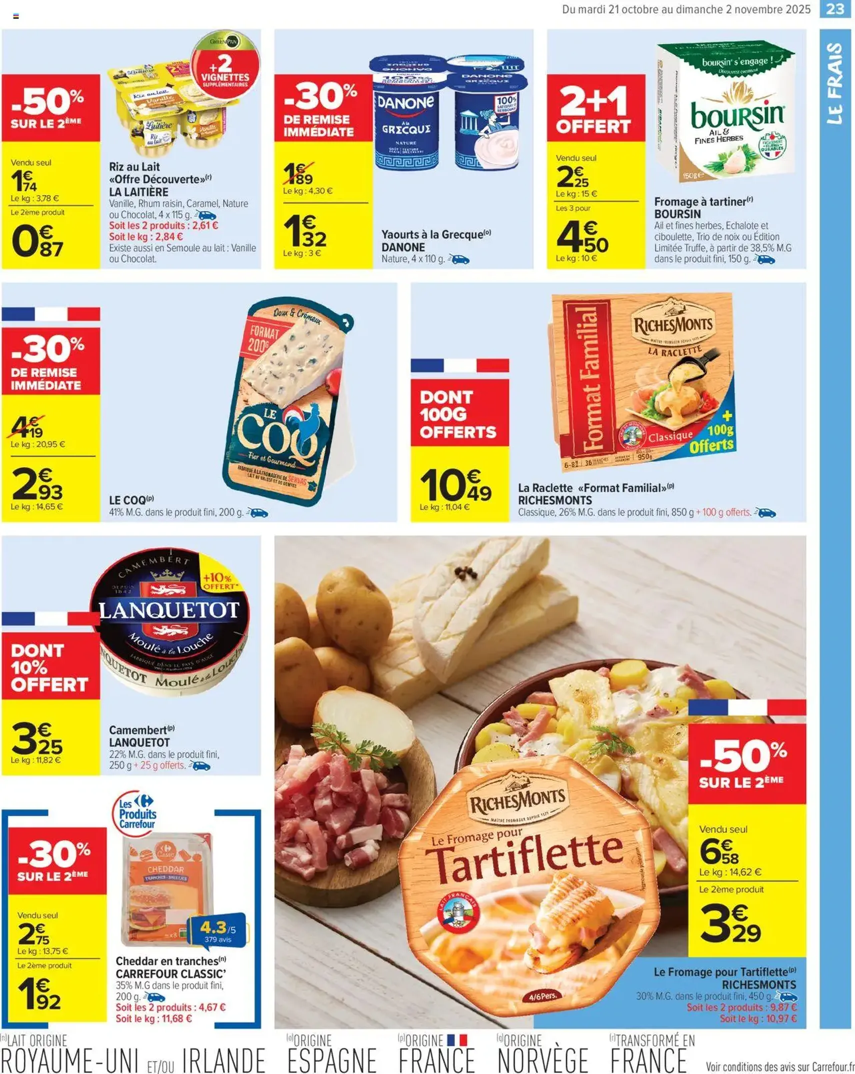 Carrefour Market catalogue semaine 43 - brochure valable à partir du 21/10/2025, page 25 sur 54 Carrefour Market catalogue semaine 43 - brochure valable à partir du 21/10/2025, page 25 sur 54