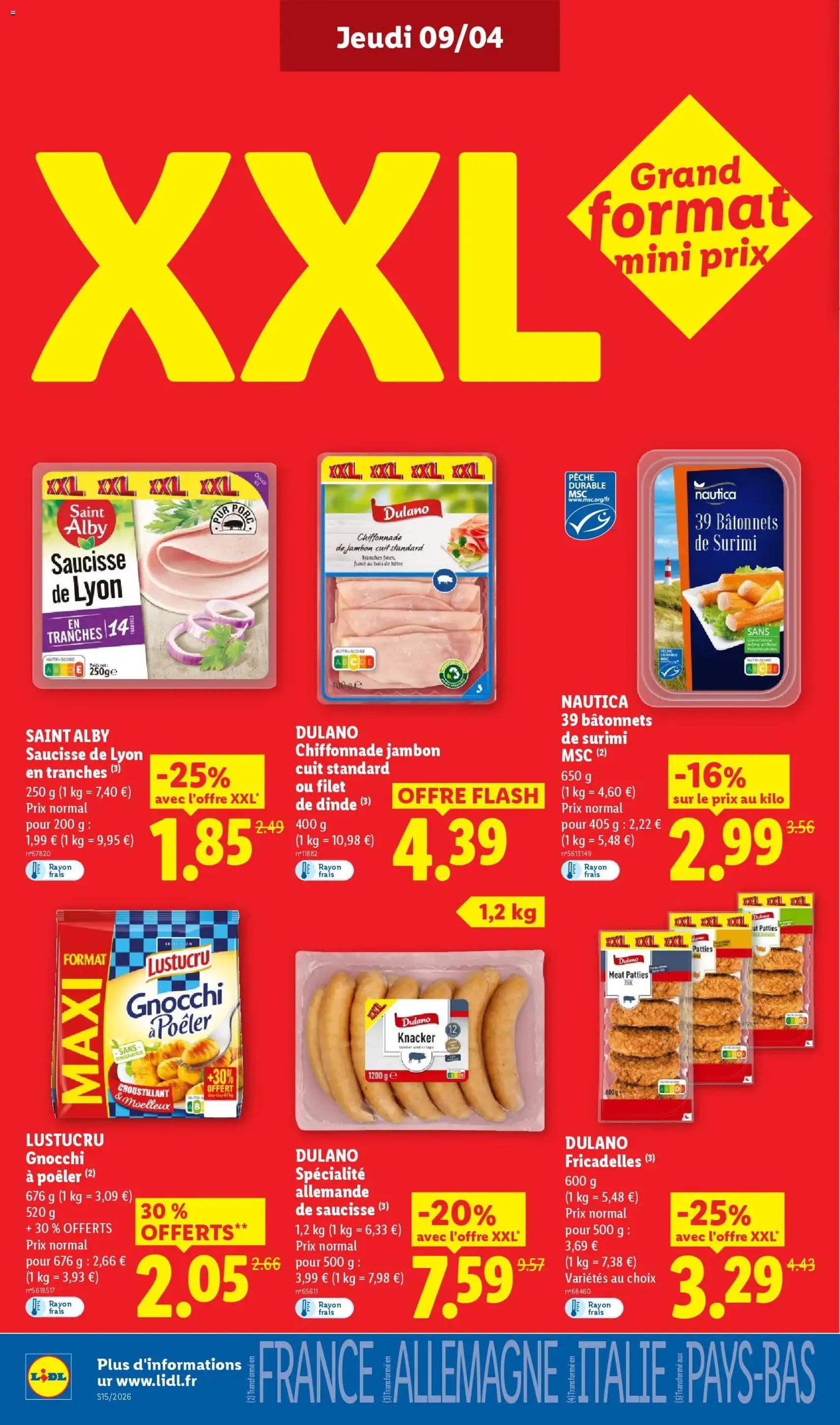 LIDL catalogue semaine 15 - brochure valable à partir du 09/04/2026, page 14 sur 75