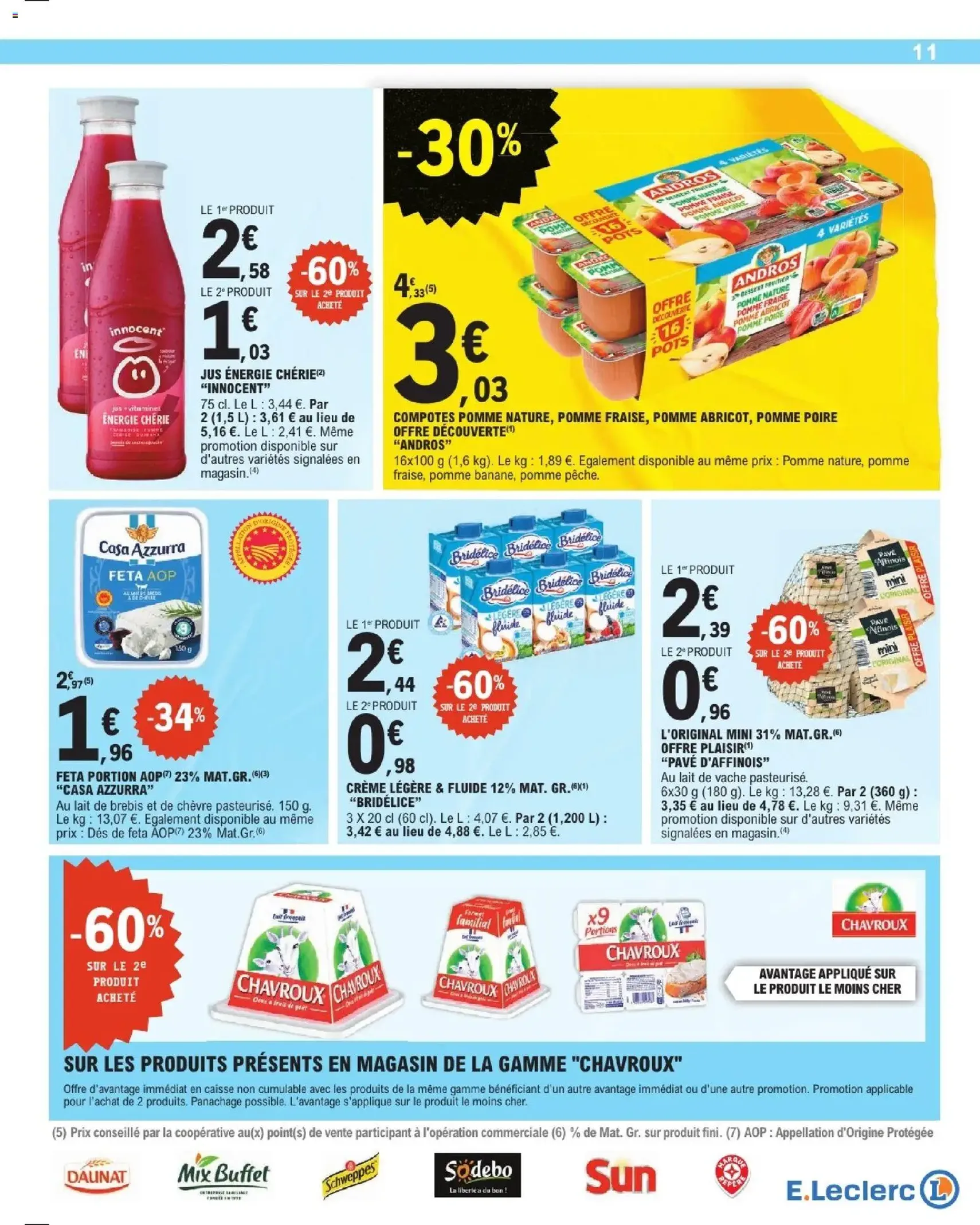 E.Leclerc catalogue de la semaine 15 - brochure valable à partir du 07/04/2026, page 11 sur 44