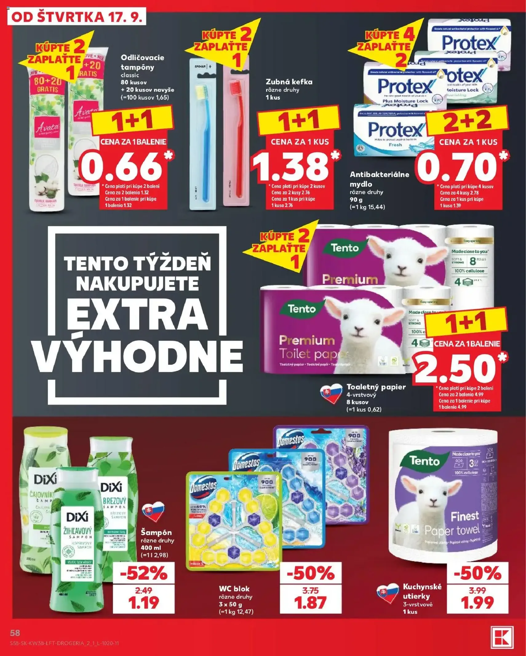 Kaufland leták - platný leták od 17.09.2026 strana 58 z 84
