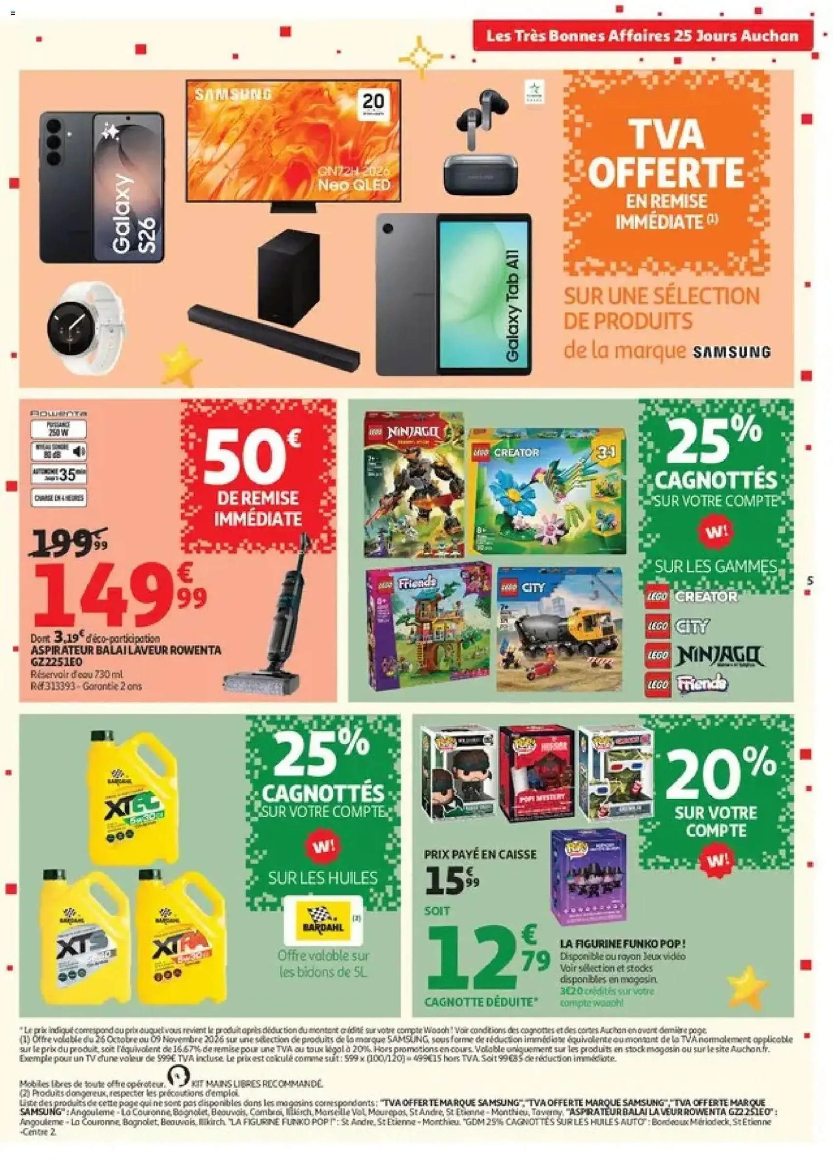 Auchan catalogue - brochure valable à partir du 27/10/2026, page 5 sur 72