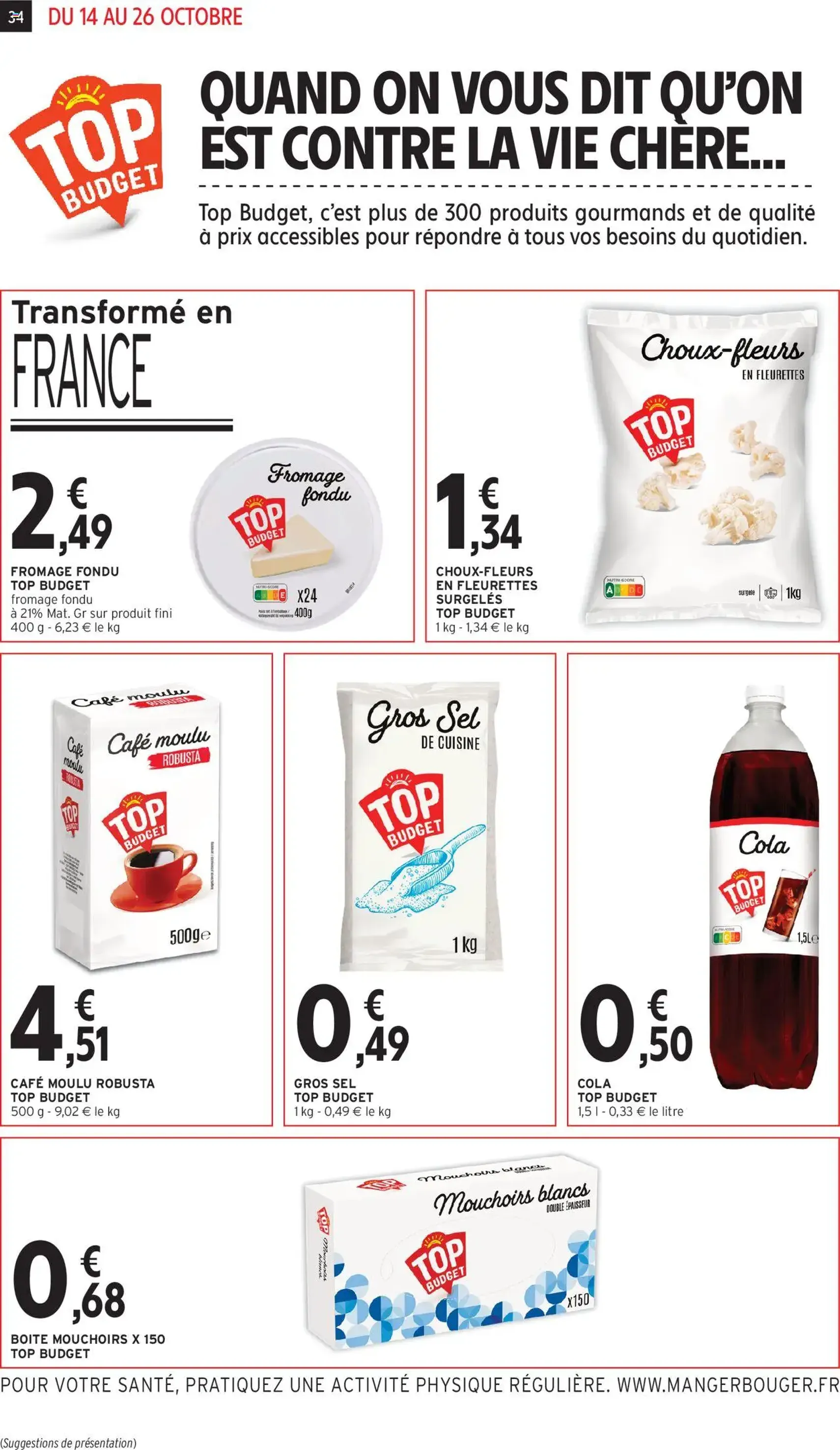 Intermarché catalogue semaine 42 - brochure valable à partir du 14/10/2025, page 34 sur 52