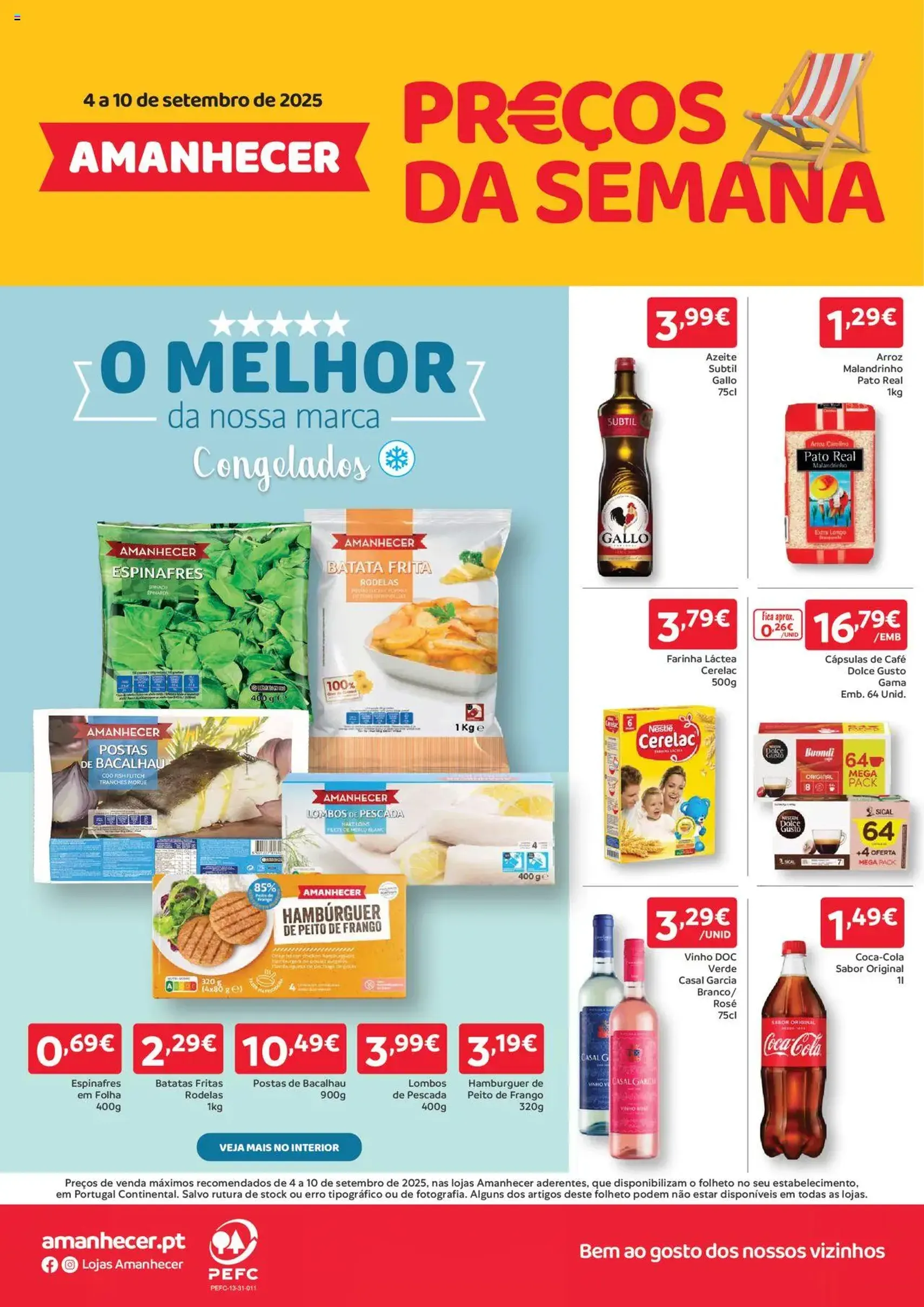 Amanhecer folheto - folheto válido a partir de 04/09/2025 página 1 de 4