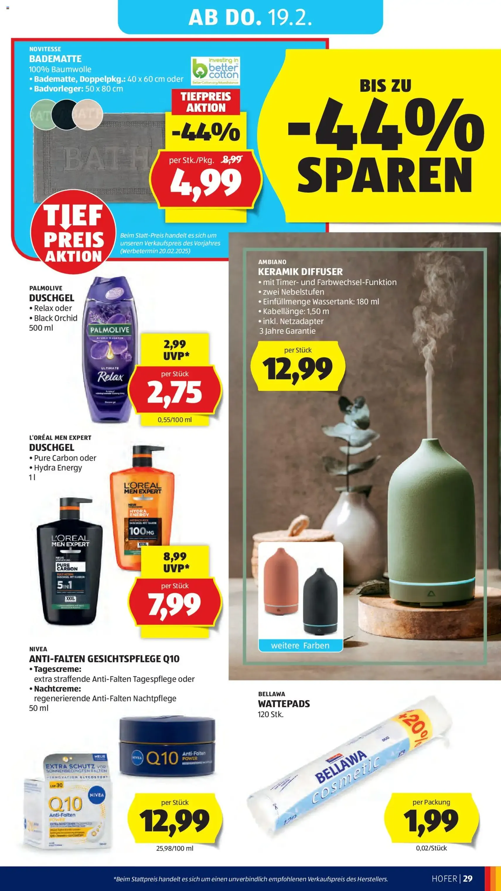 Hofer Flugblatt - Gültiger Prospekt ab 13.02.2026, Seite 33 von insgesamt 41