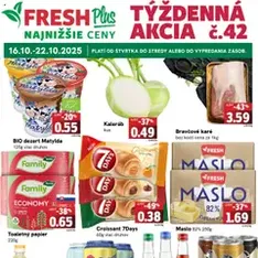 Fresh leták - náhľad letáku platný od 16.10.2025