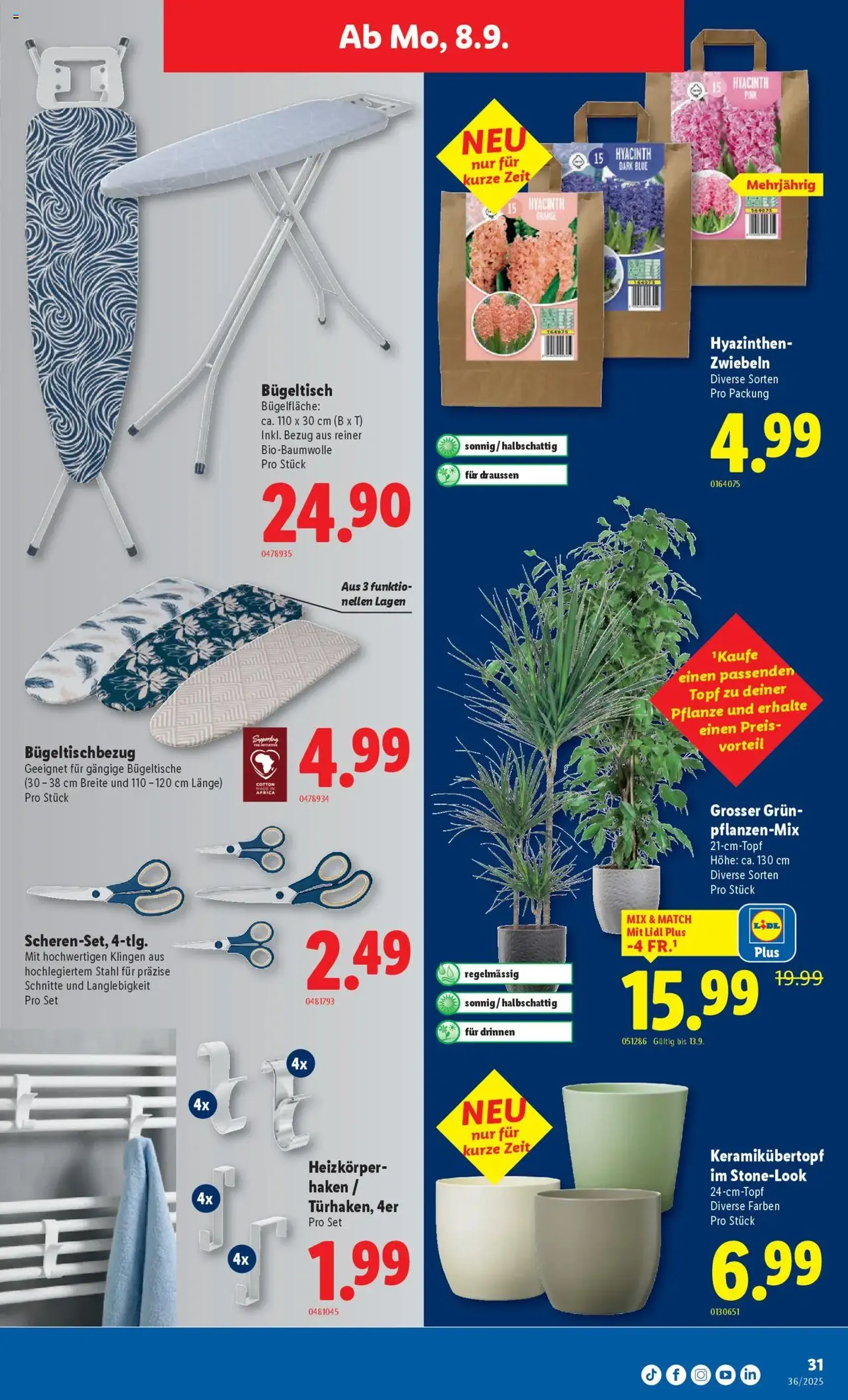 Lidl Aktionen - Gültiger Prospekt ab 04.09.2025, Seite 33 von insgesamt 34 Lidl Aktionen - Gültiger Prospekt ab 04.09.2025, Seite 33 von insgesamt 34