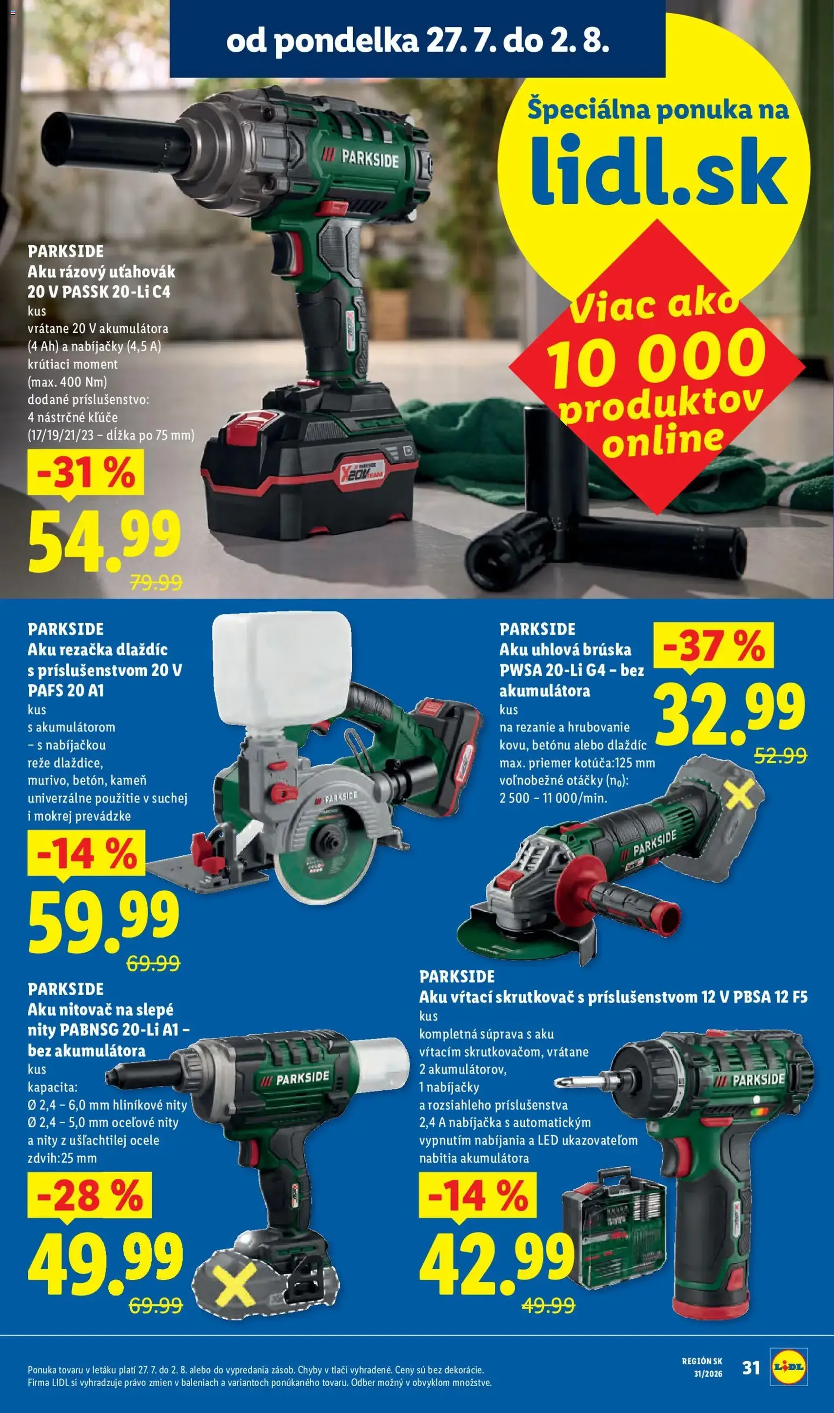 Lidl leták - platný leták od 27.07.2026 strana 6 z 108