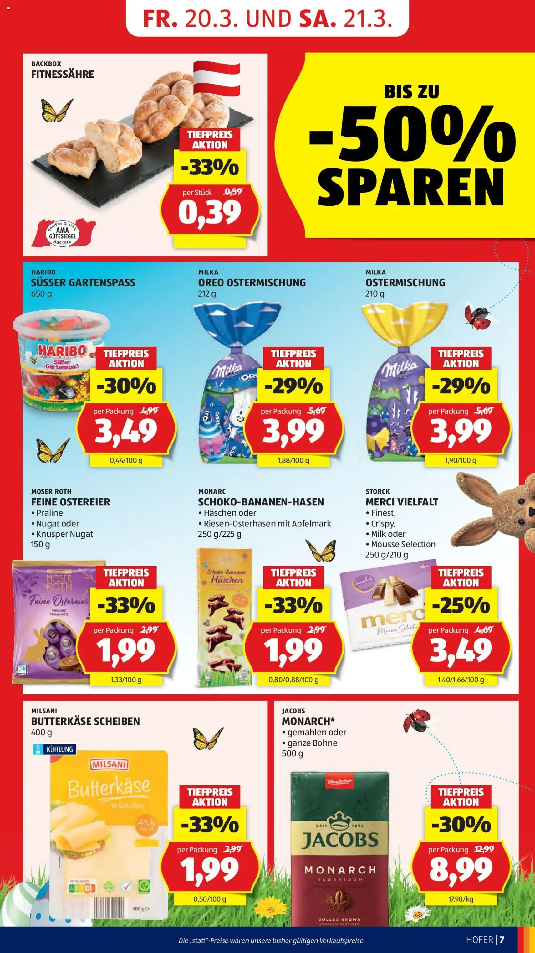 Hofer Flugblatt - Gültiger Prospekt ab 23.03.2026, Seite 9 von insgesamt 49