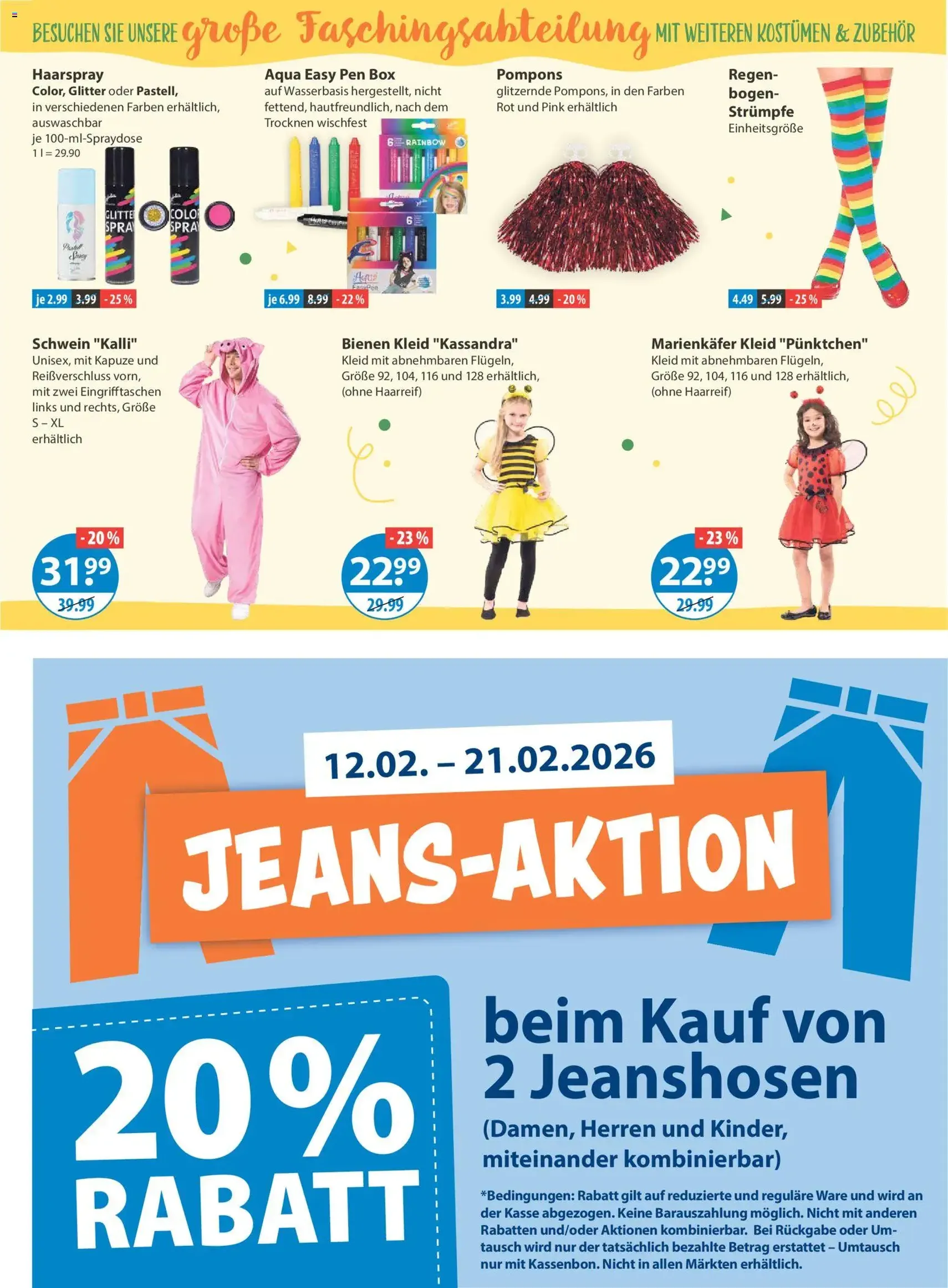 V-Markt - Hallertau/Oberpfalz - Gültiger Prospekt ab 12.02.2026, Seite 21 von insgesamt 26