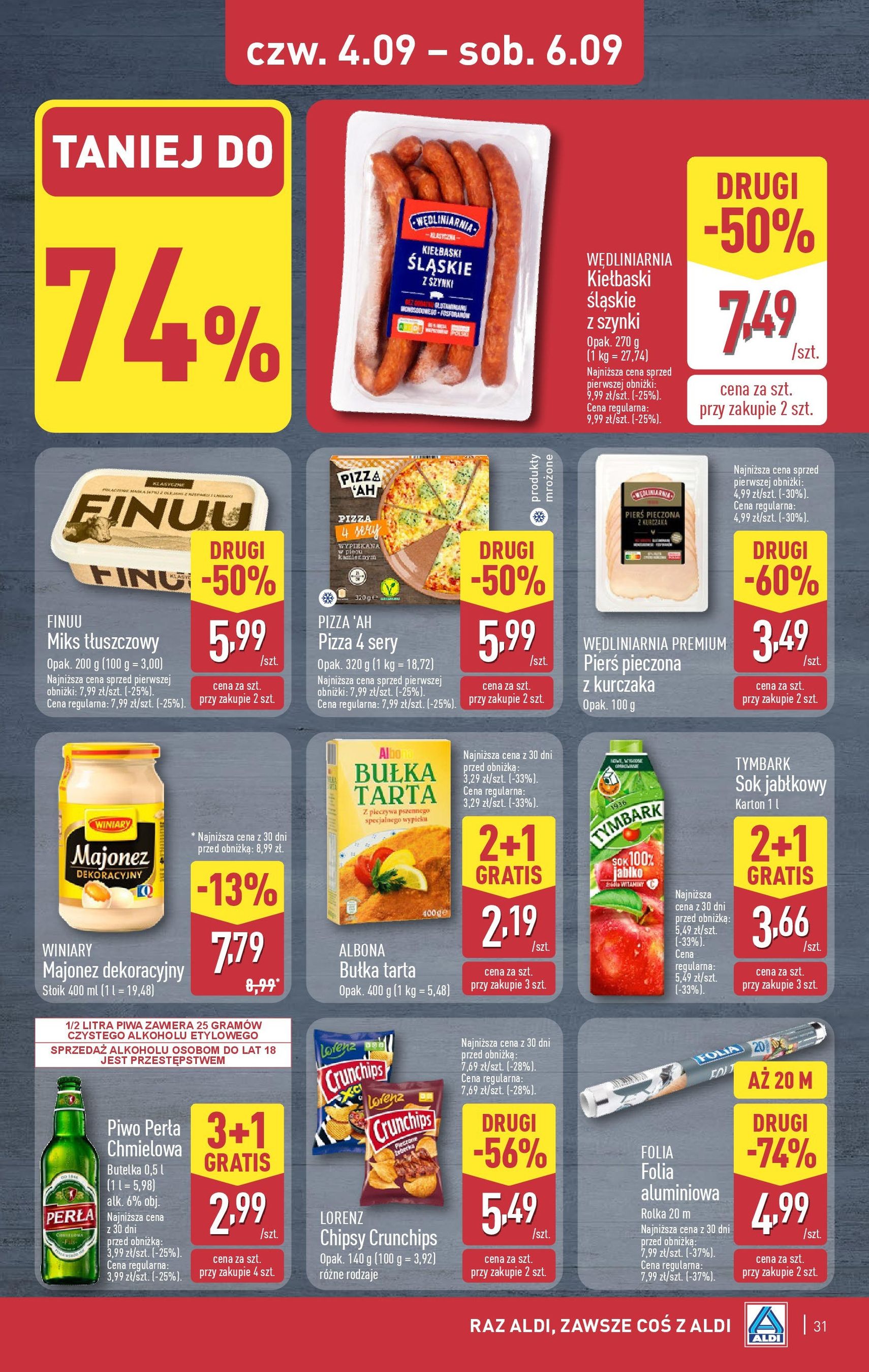 Aldi Gazetka - ważny gazetka od 01.09.2025 strona 31 z 39 Aldi Gazetka - ważny gazetka od 01.09.2025 strona 31 z 39