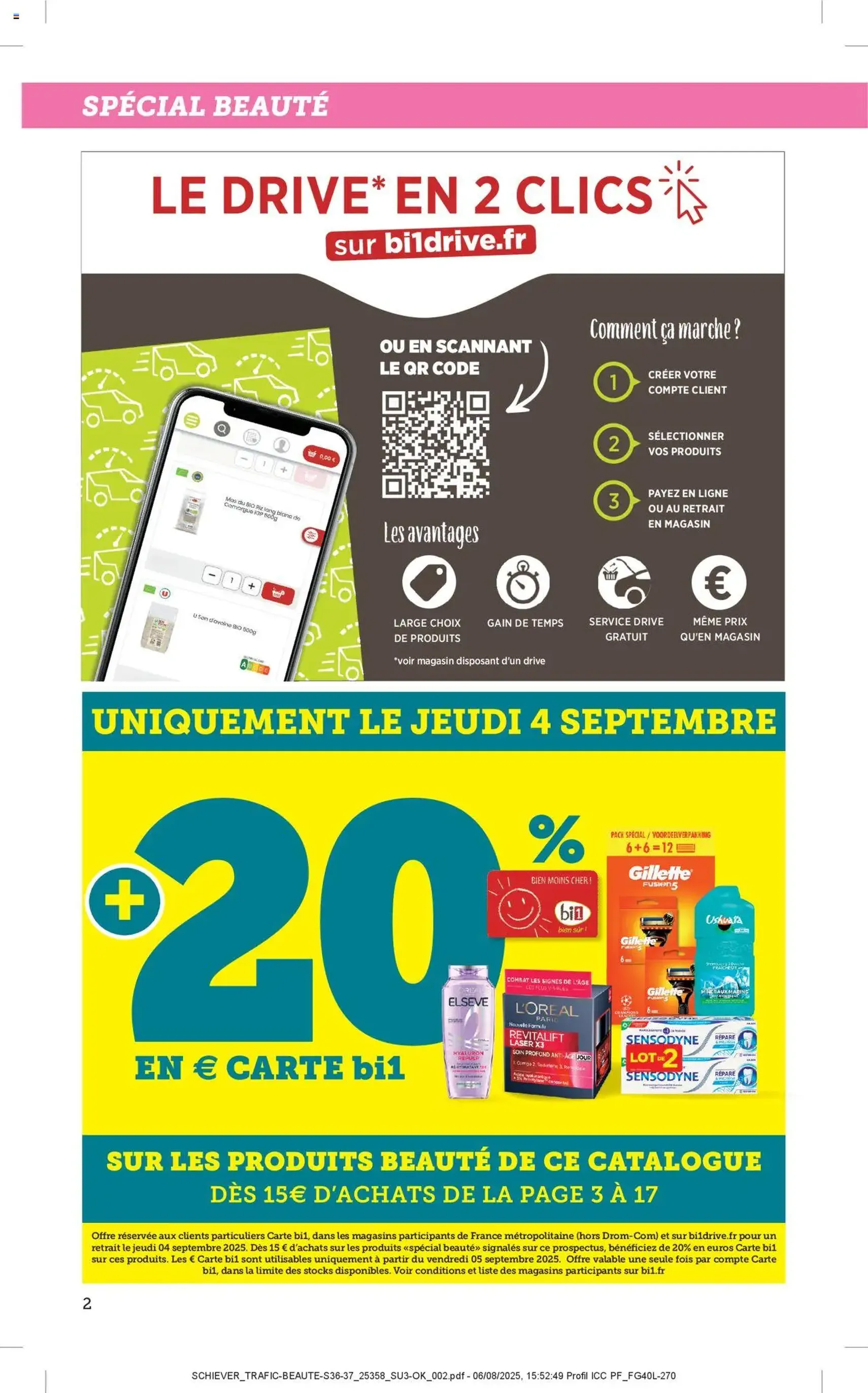 Bi1 catalogue - brochure valable à partir du 01/09/2025, page 2 sur 40