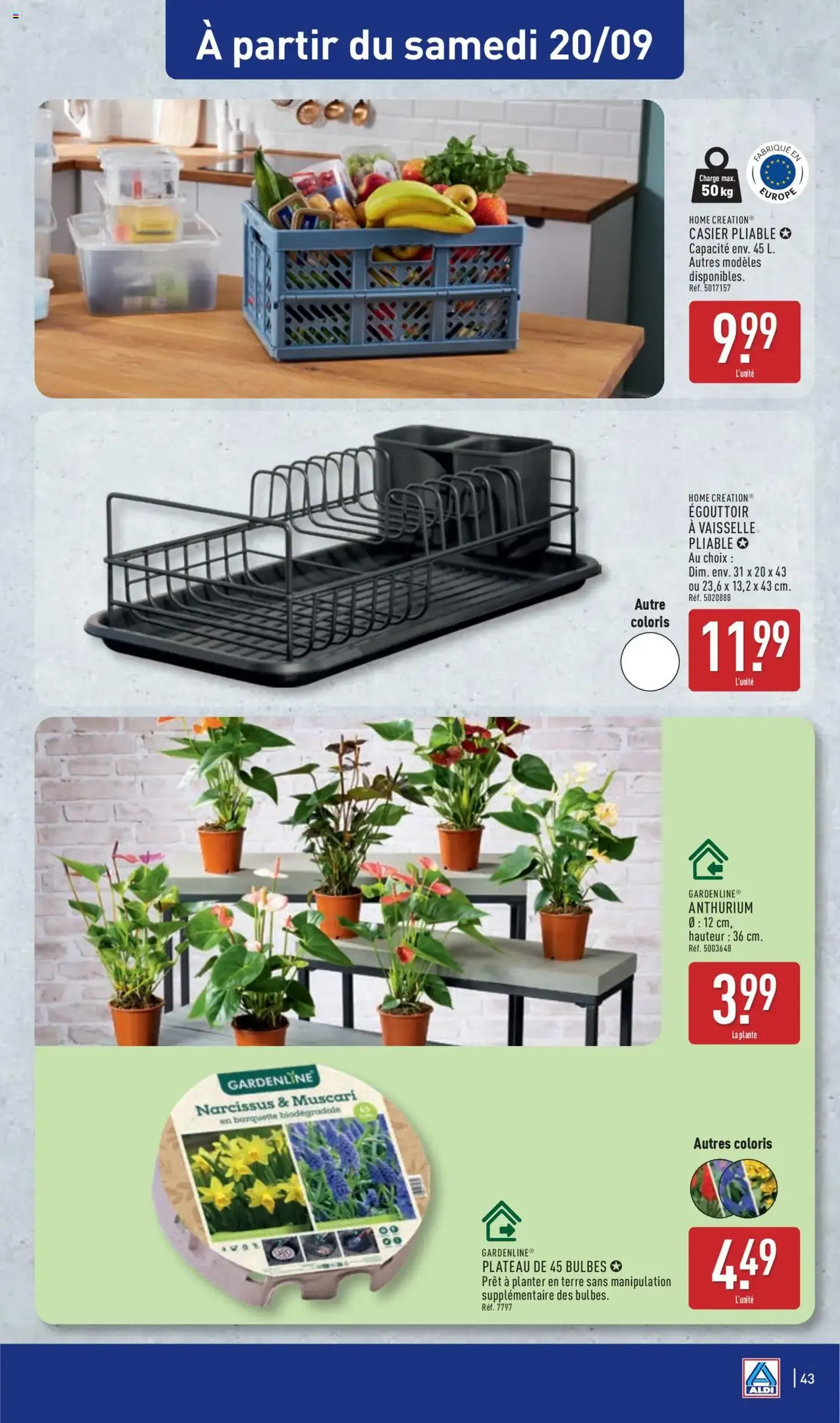 Aldi catalogue semaine 38 - brochure valable à partir du 16/09/2025, page 46 sur 48