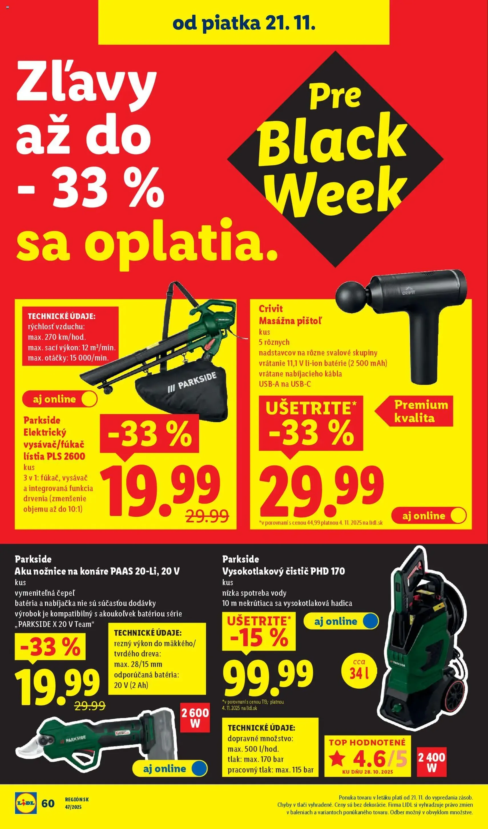 Lidl - Black Friday - platný leták od 17.11.2025 strana 95 z 99