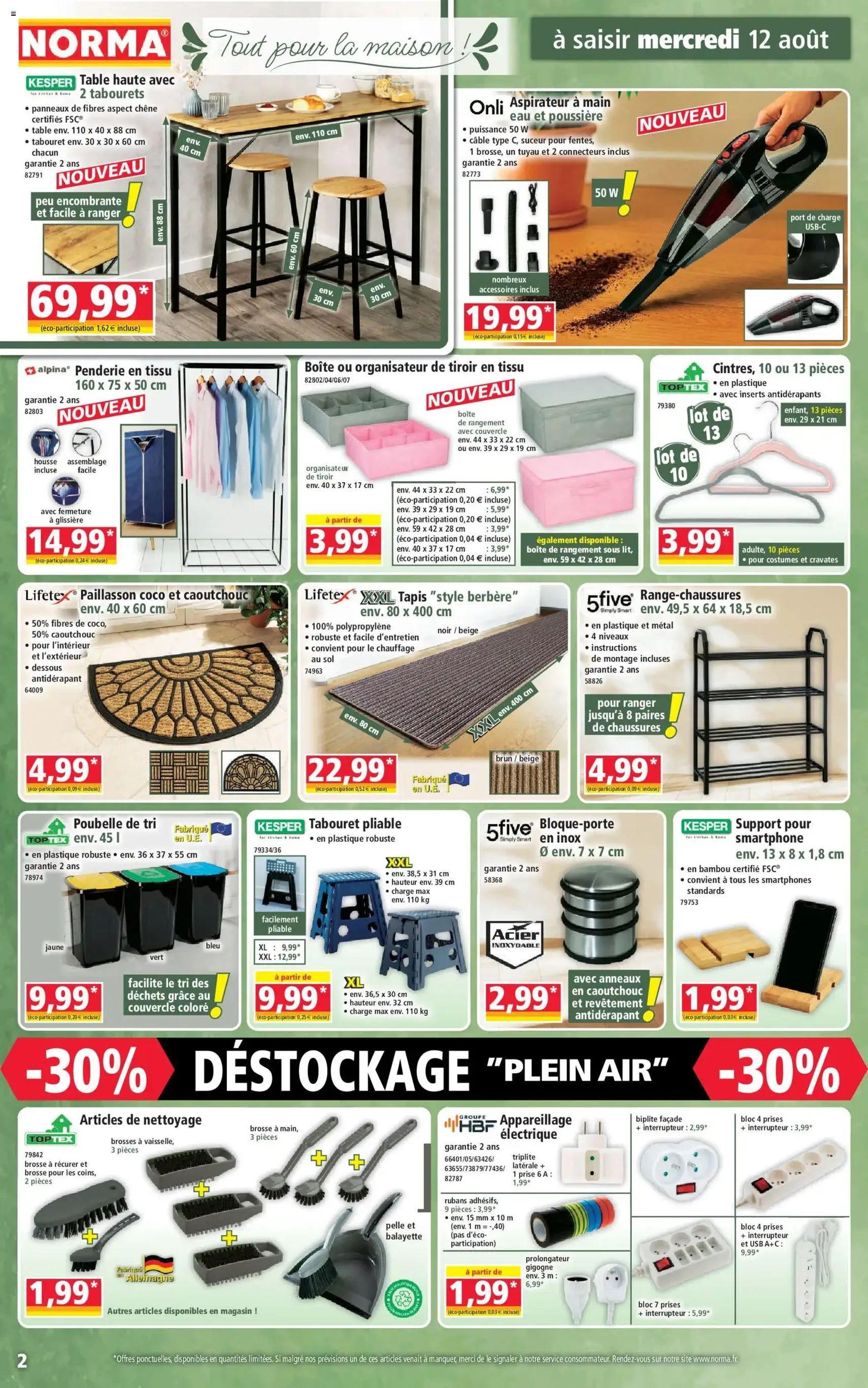 Norma catalogue - brochure valable à partir du 12/08/2026, page 2 sur 12