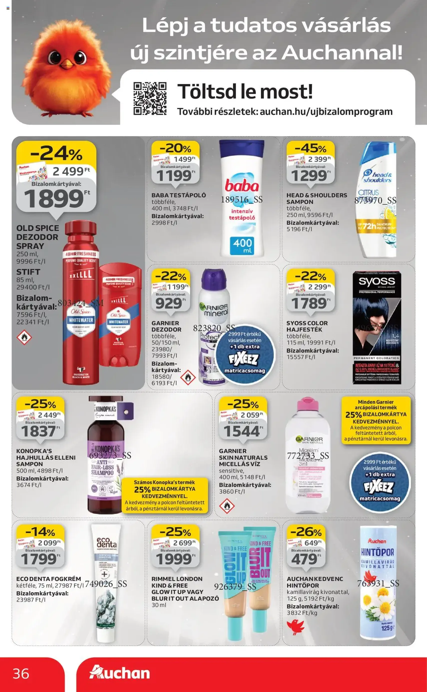Auchan Akciós újság - 2025.08.28. érvényes szórólap 36 oldal 46 oldalból