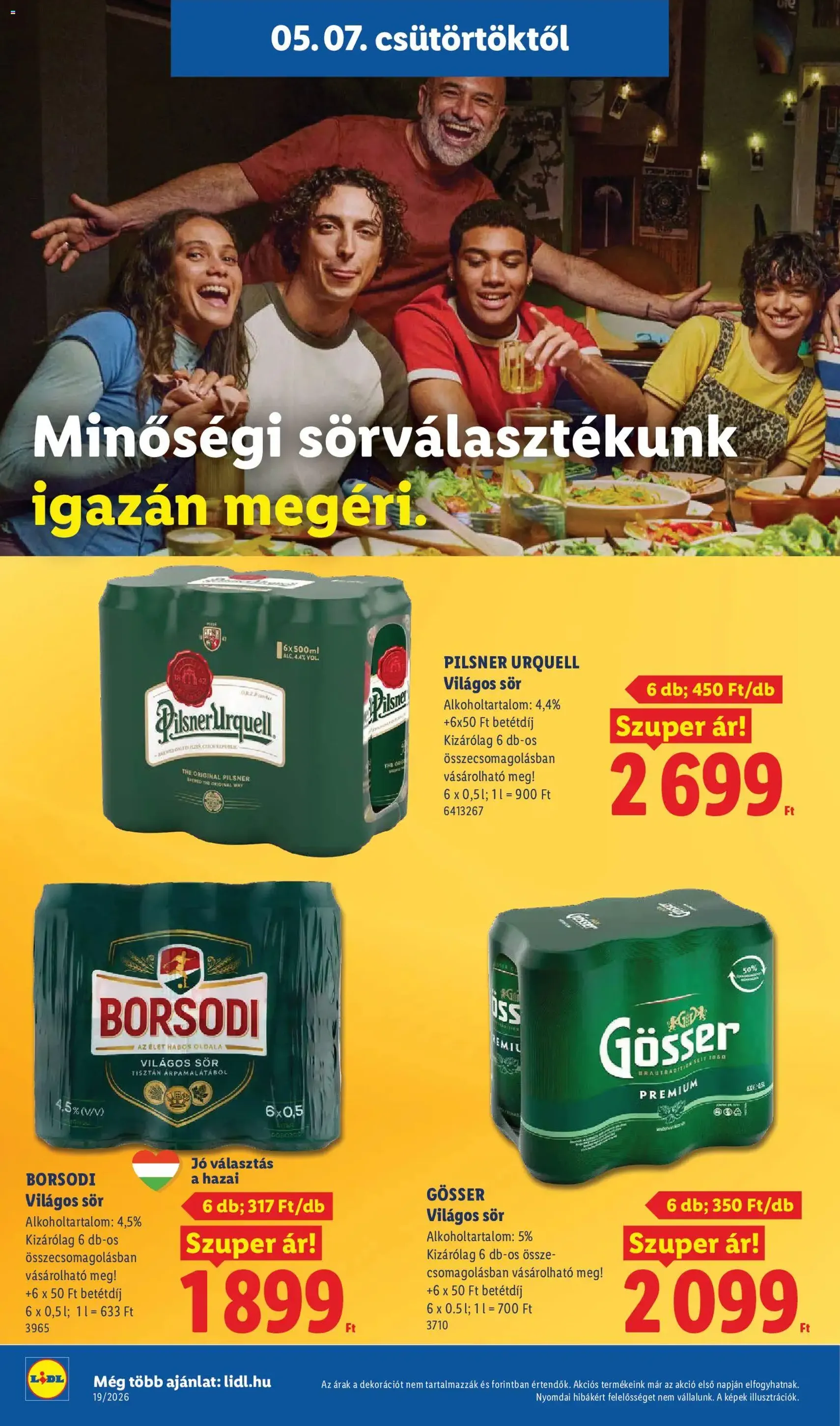 Lidl akciós újság - 2026.05.07. érvényes szórólap 26 oldal 76 oldalból